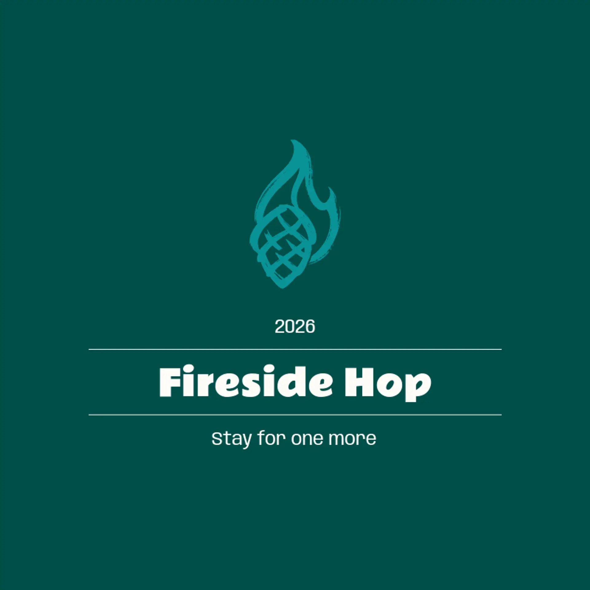 Fireside Hop logo for alcohol