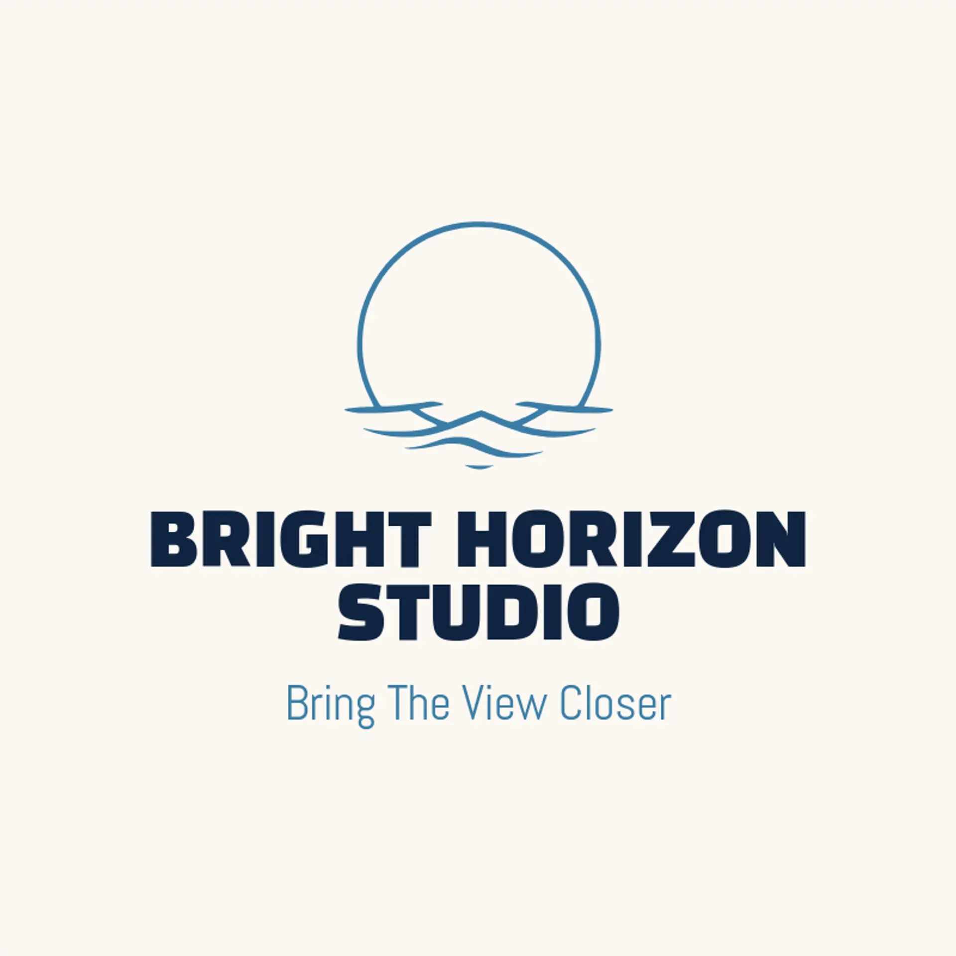 Bright Horizon Studio logo for horizon