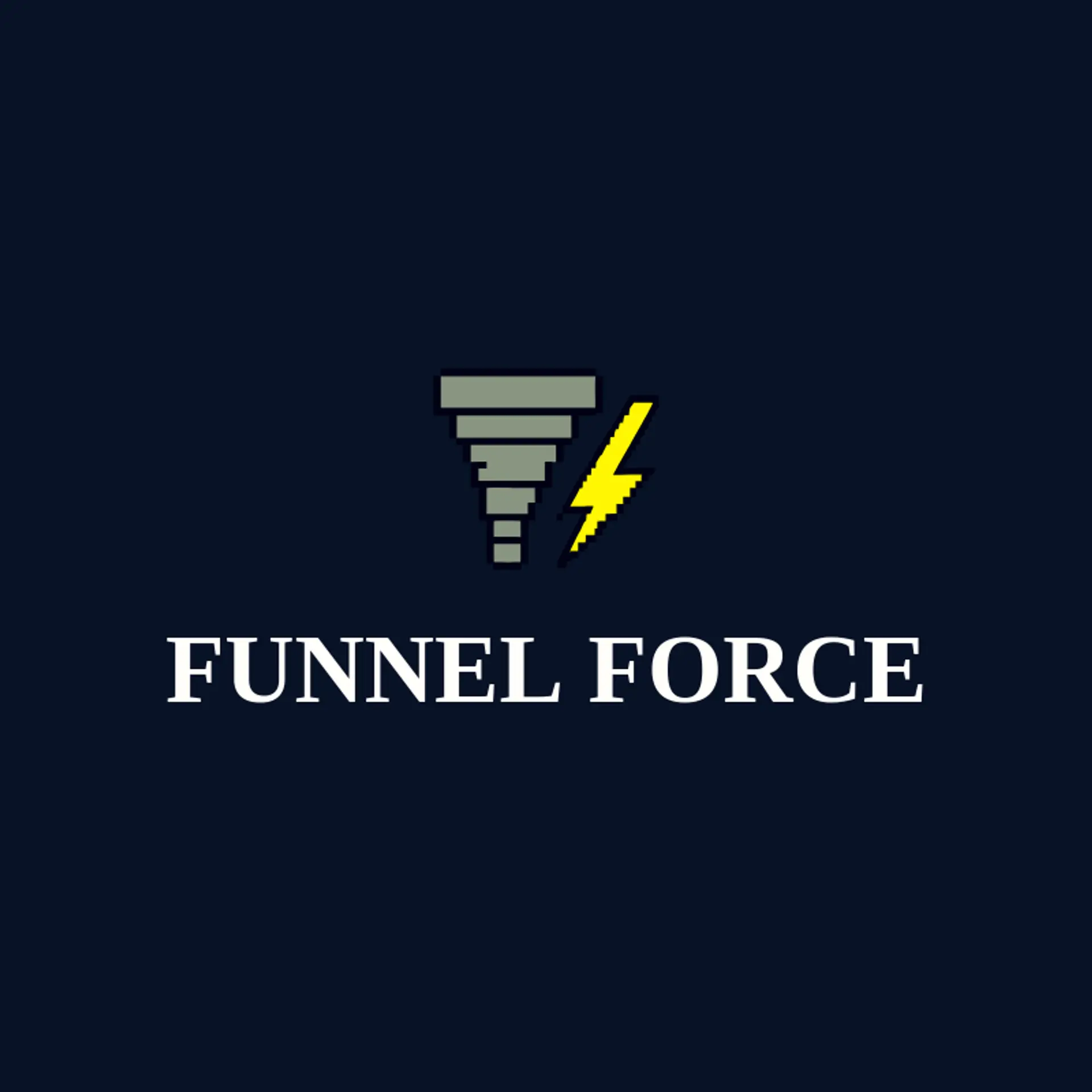 Funnel Force logo for tornado