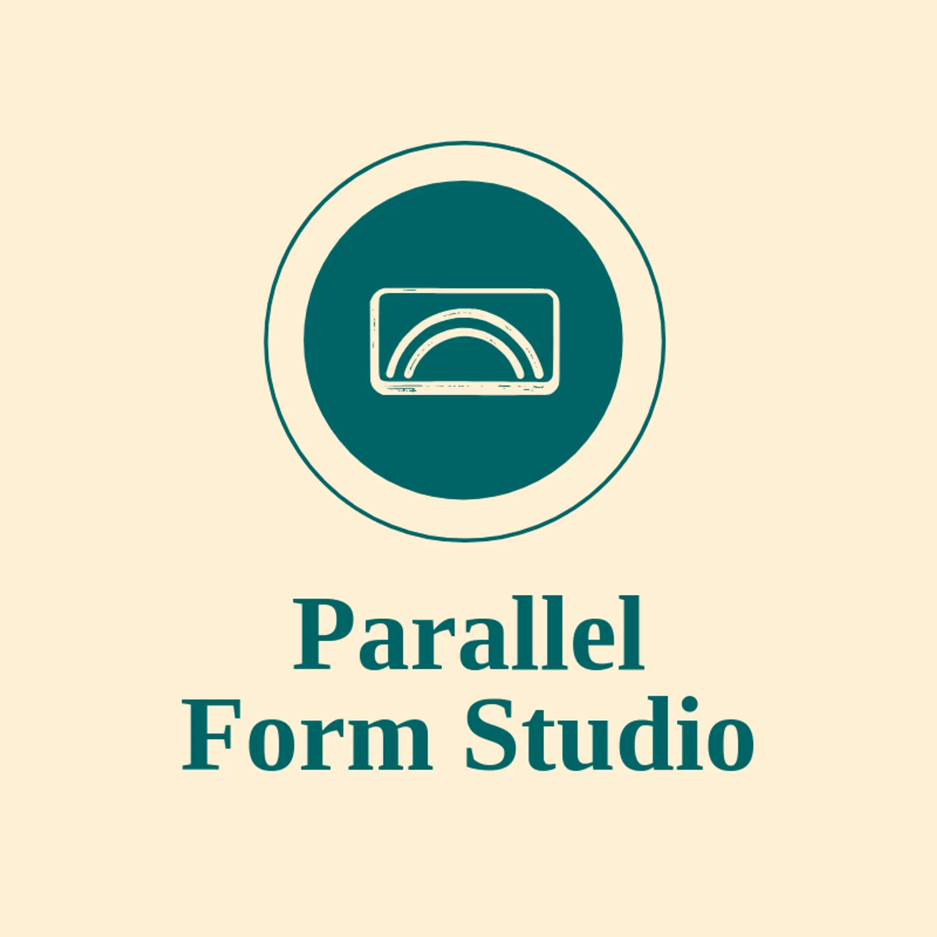 Parallel Form Studio logo for rectangle