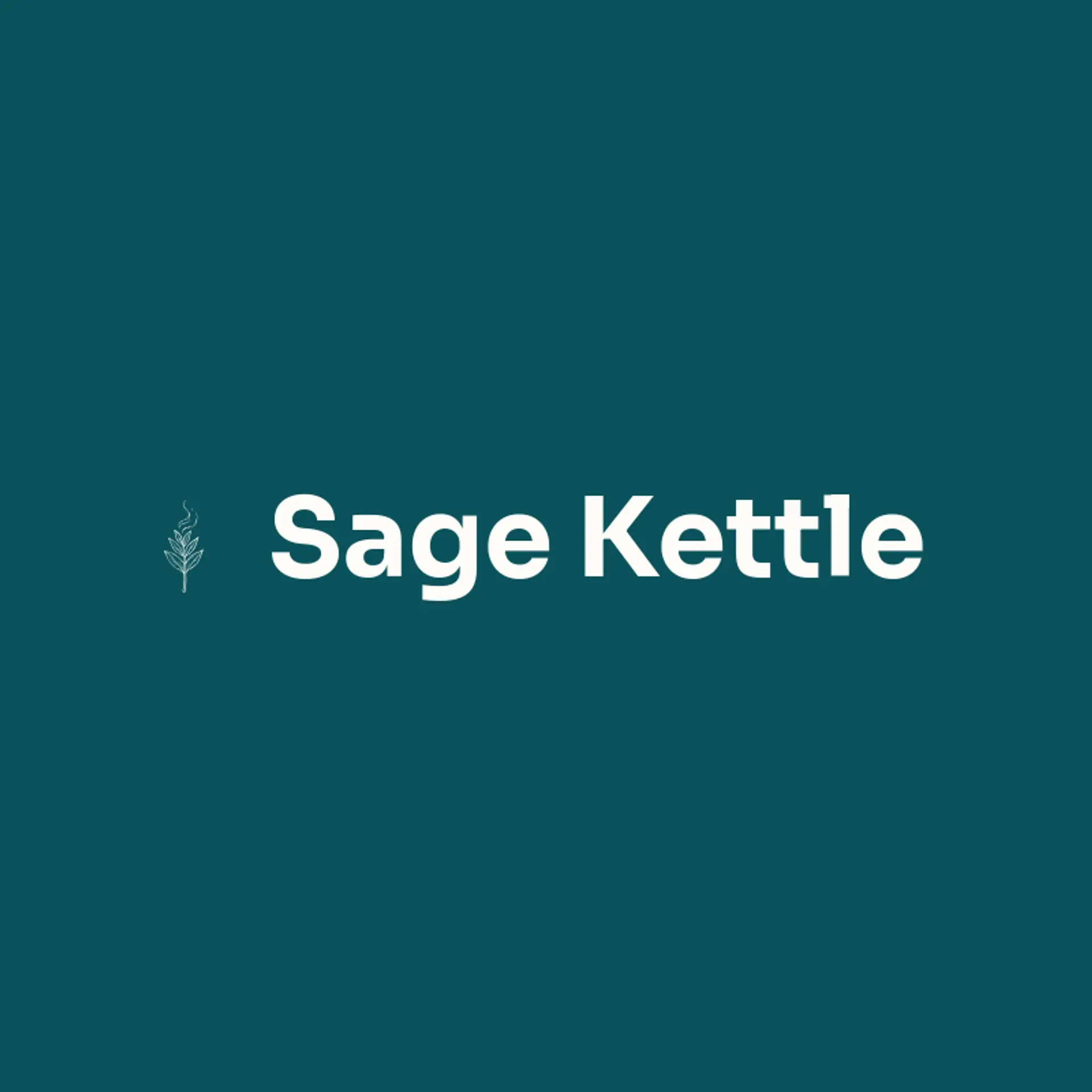 Sage Kettle logo for tea