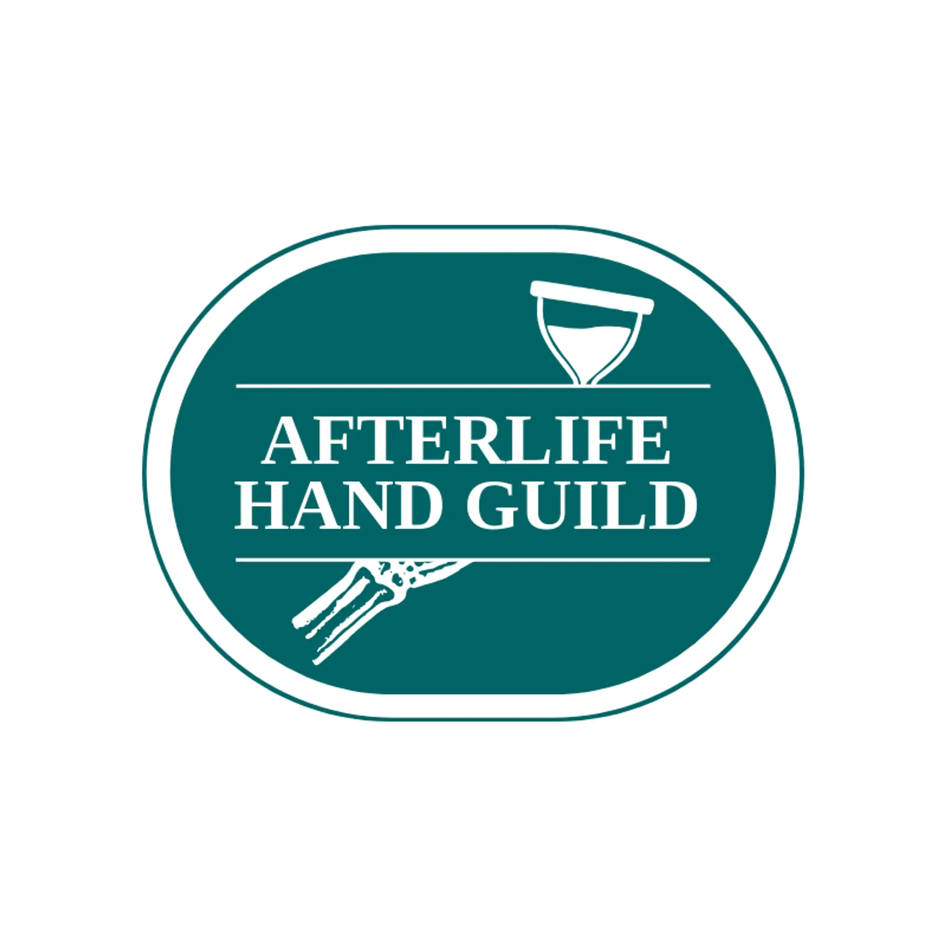 Afterlife Hand Guild logo for grim reaper