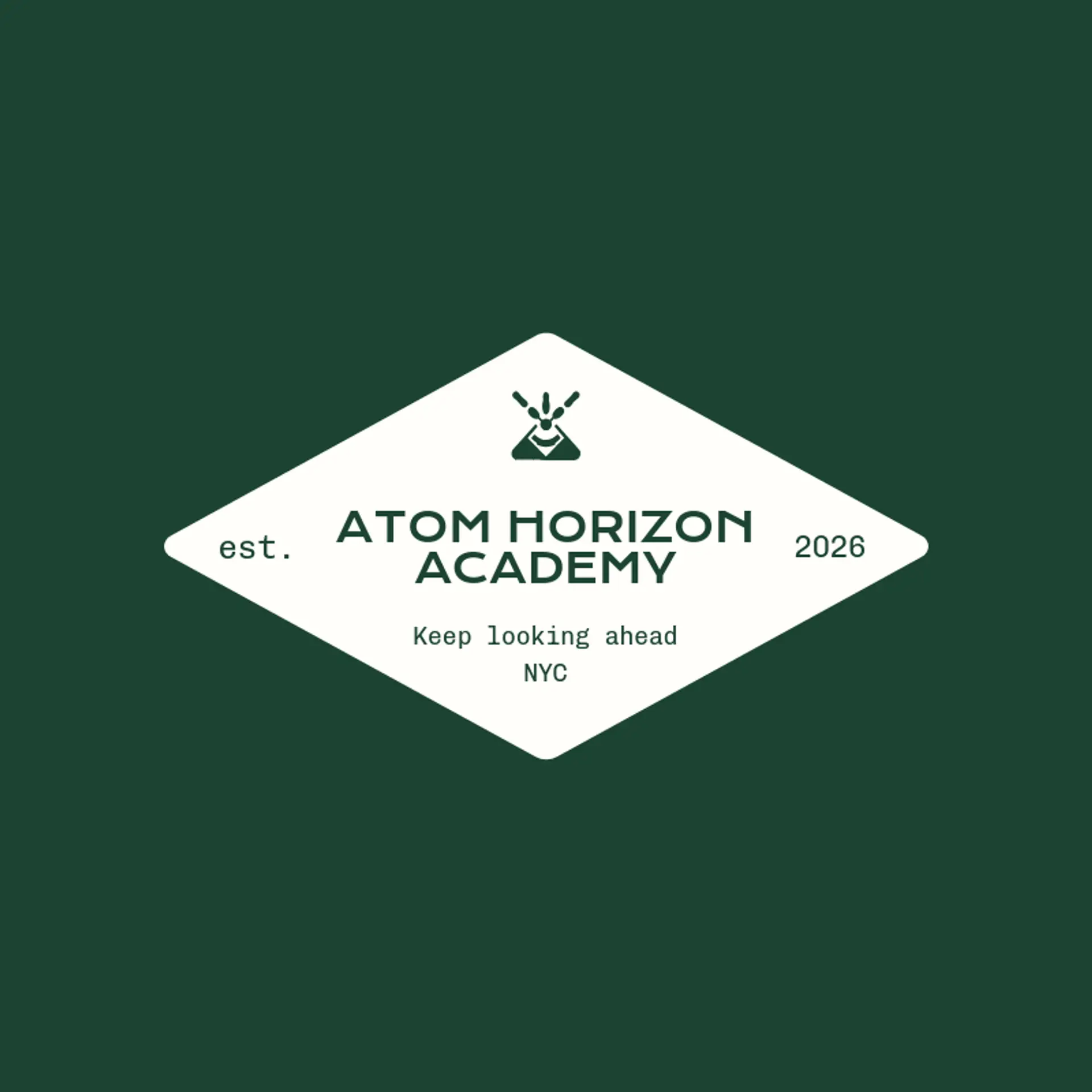 Atom Horizon Academy logo for atom