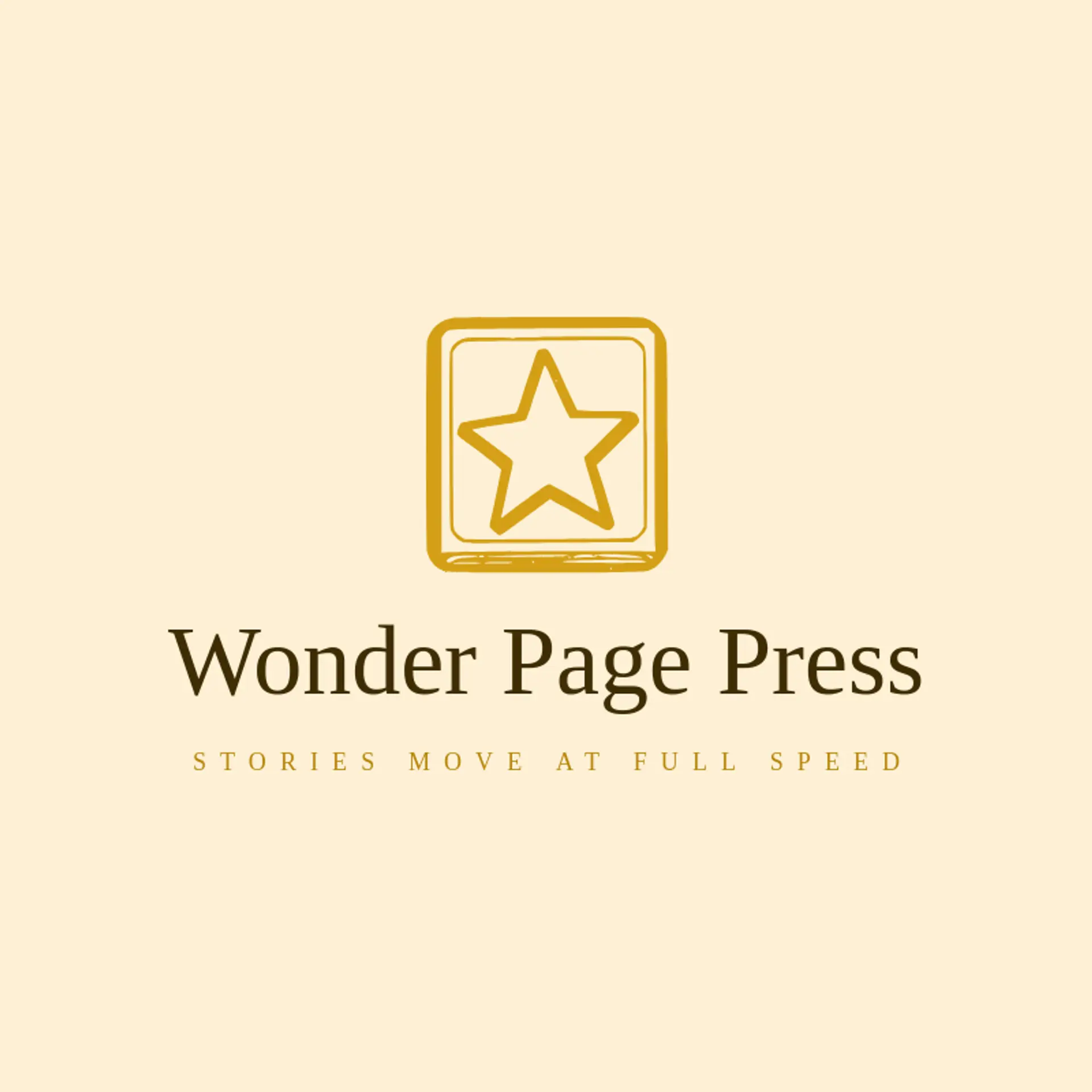 Wonder Page Press logo for comic book