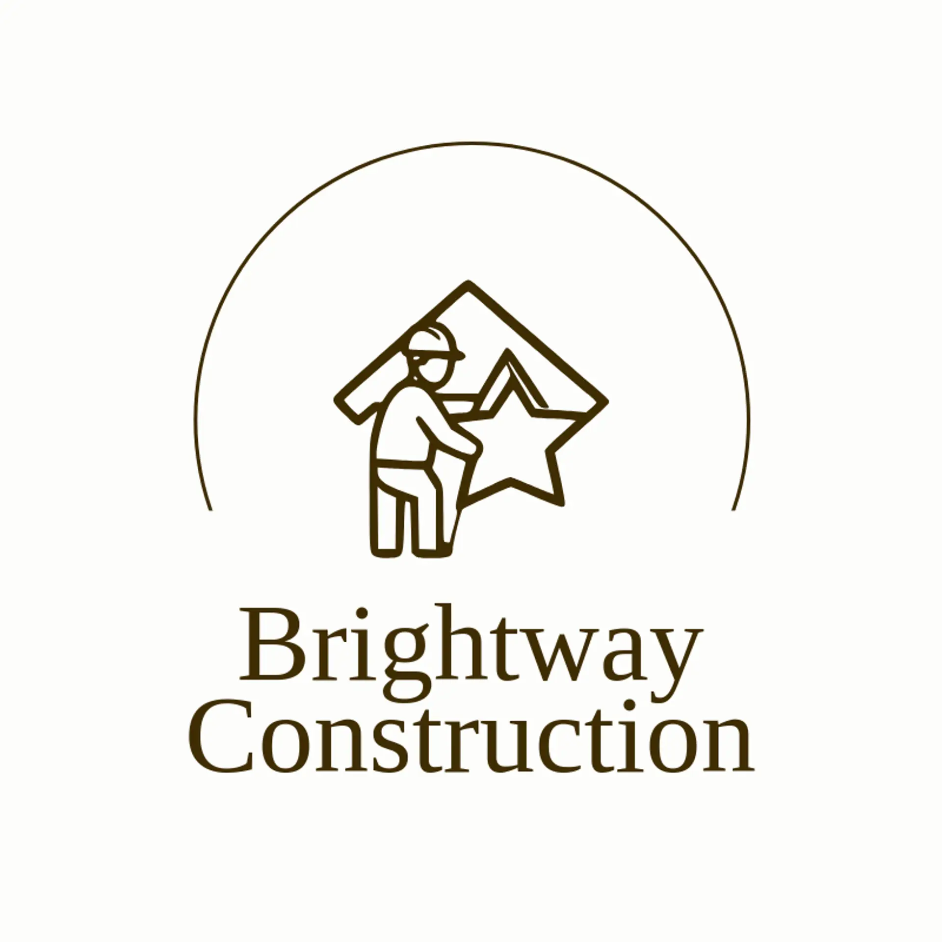 Brightway Construction logo for home builder