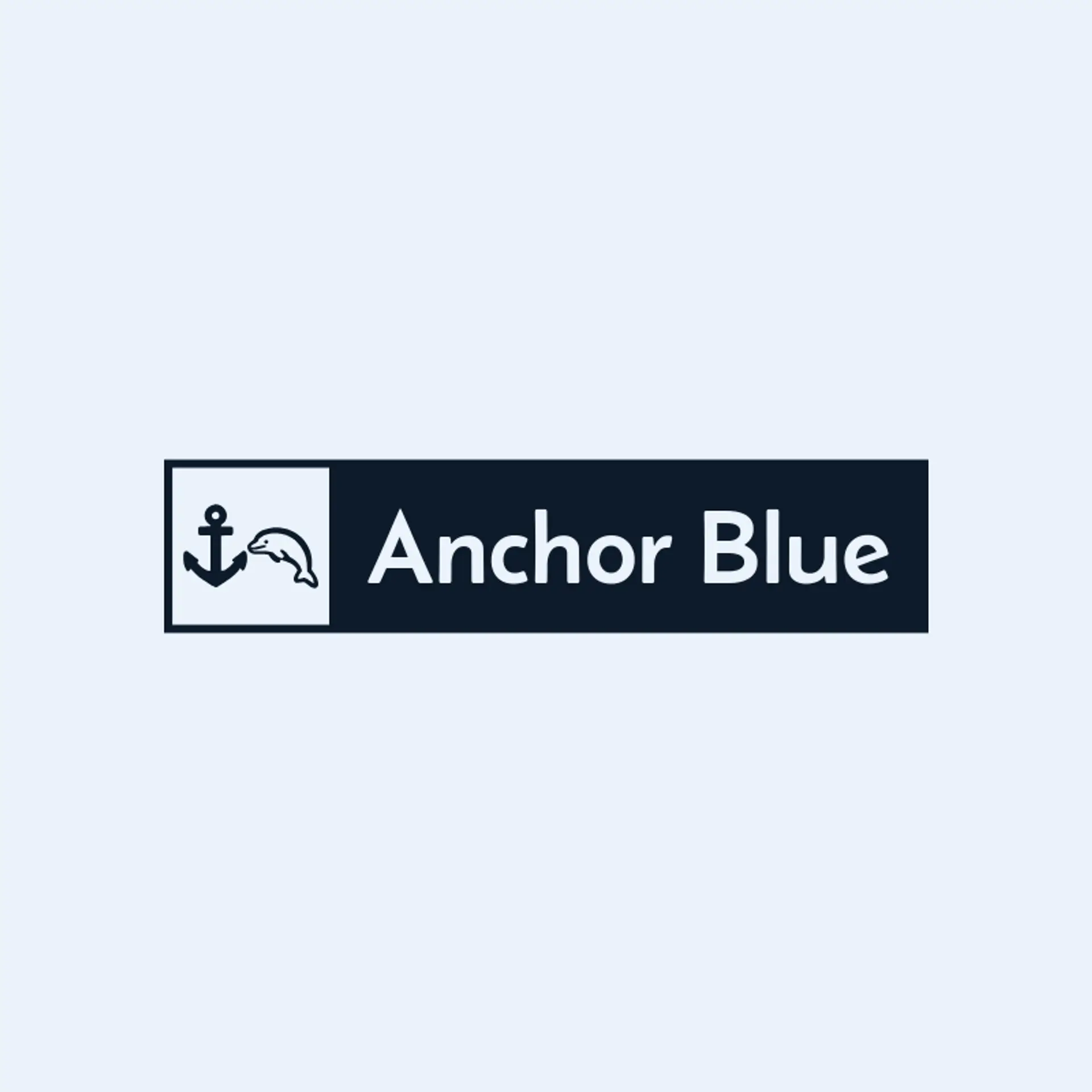 Anchor Blue logo for dolphin