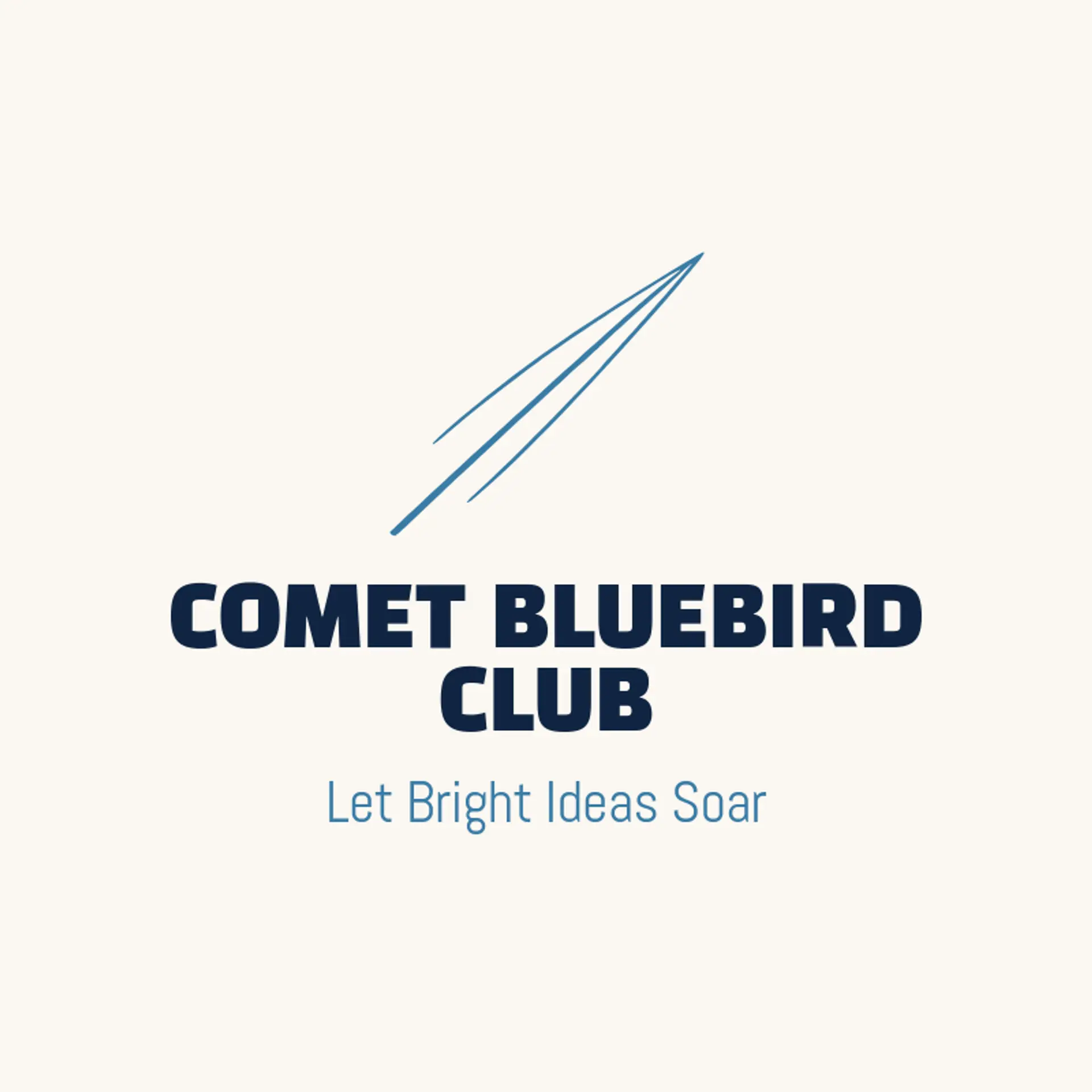 Comet Bluebird Club logo for comet