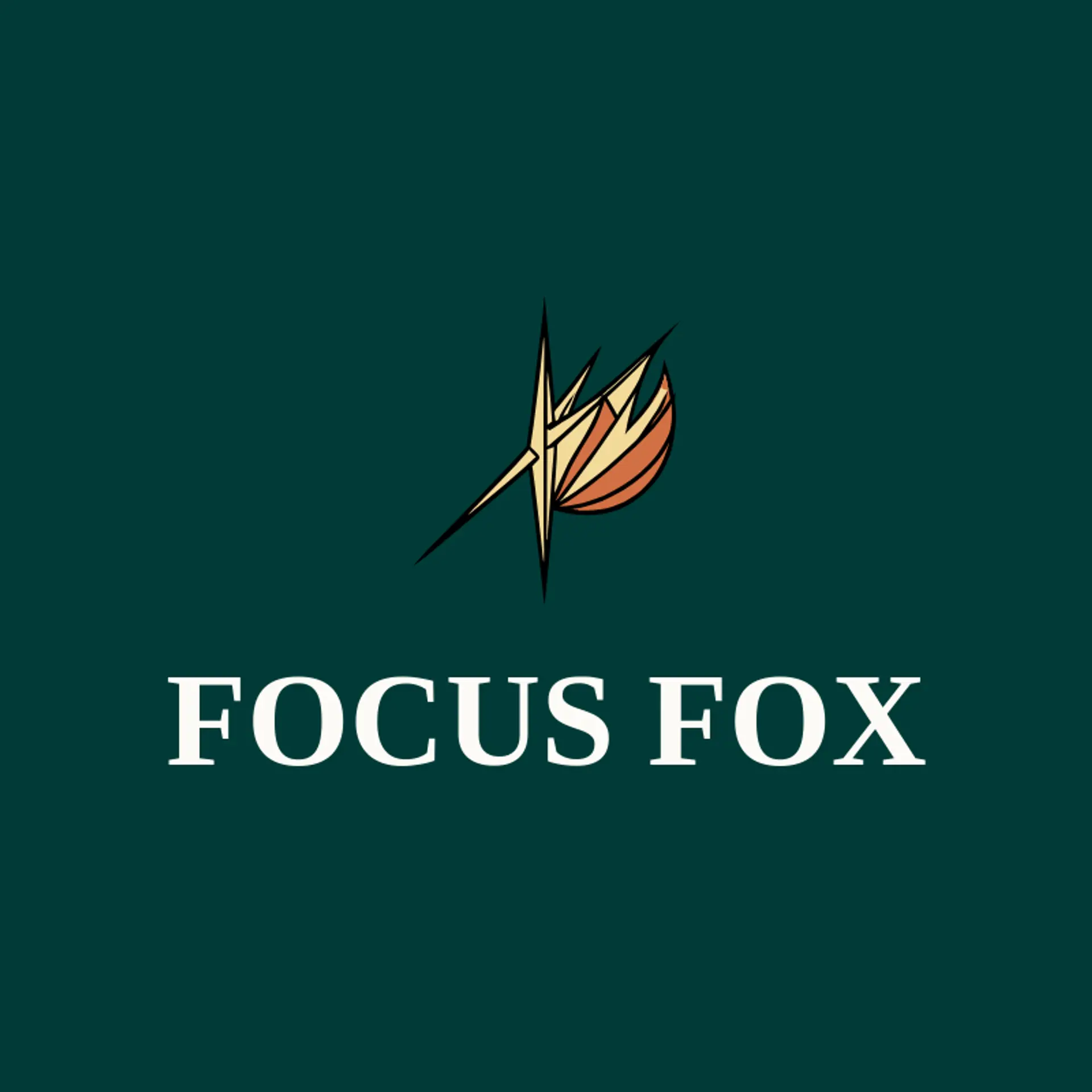 Focus Fox logo for laser