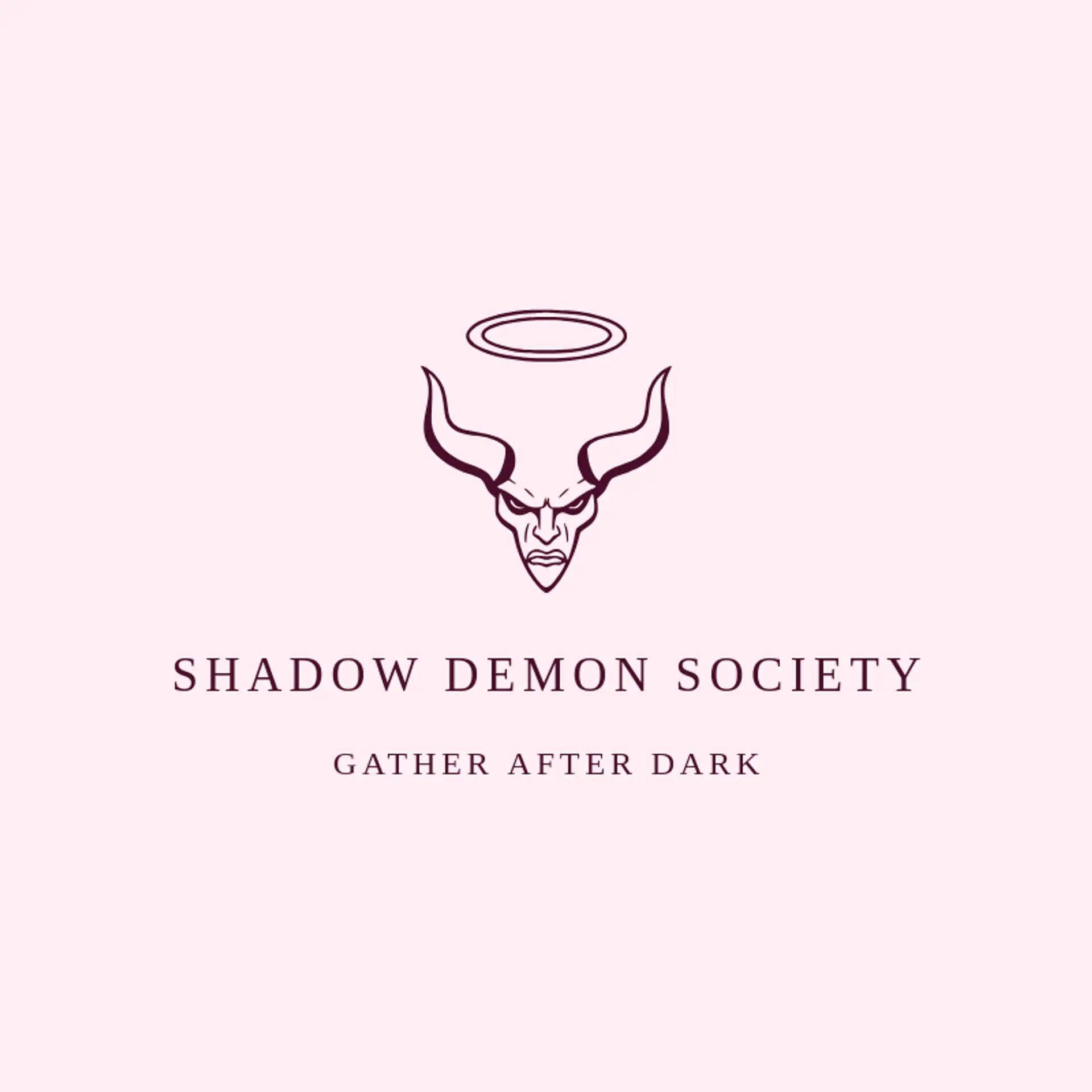 Shadow Demon Society logo for demon