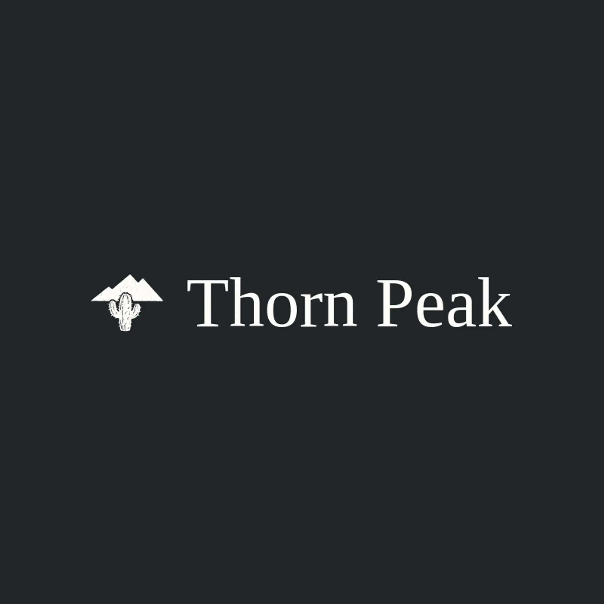 Thorn Peak logo for prickly