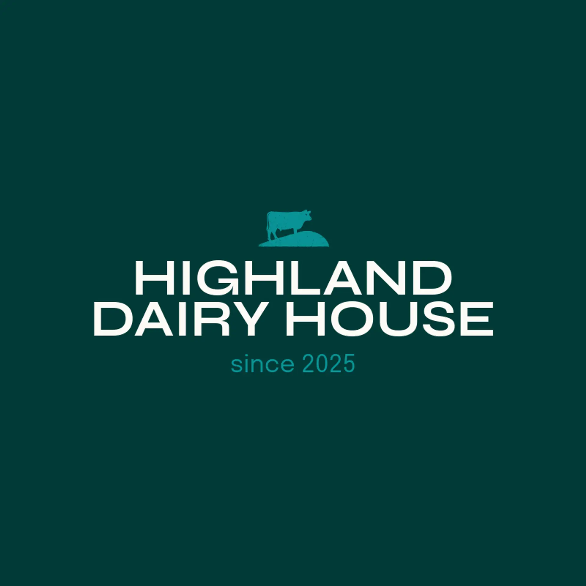 Highland Dairy House logo for milk