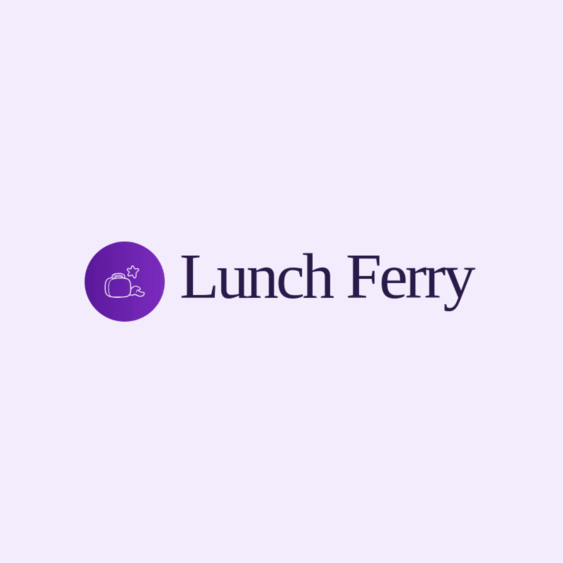 Lunch Ferry logo for lunch