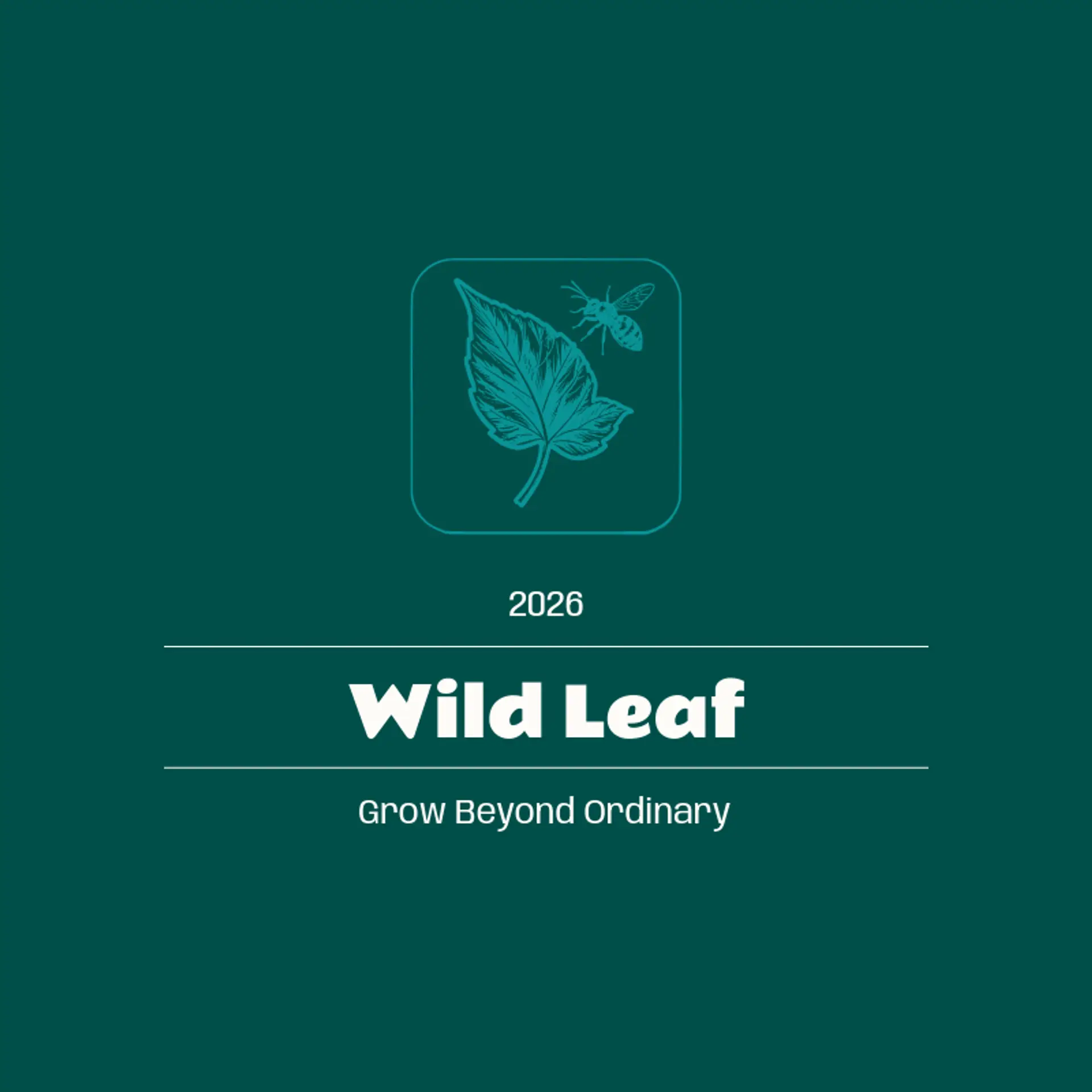Wild Leaf logo for hornet