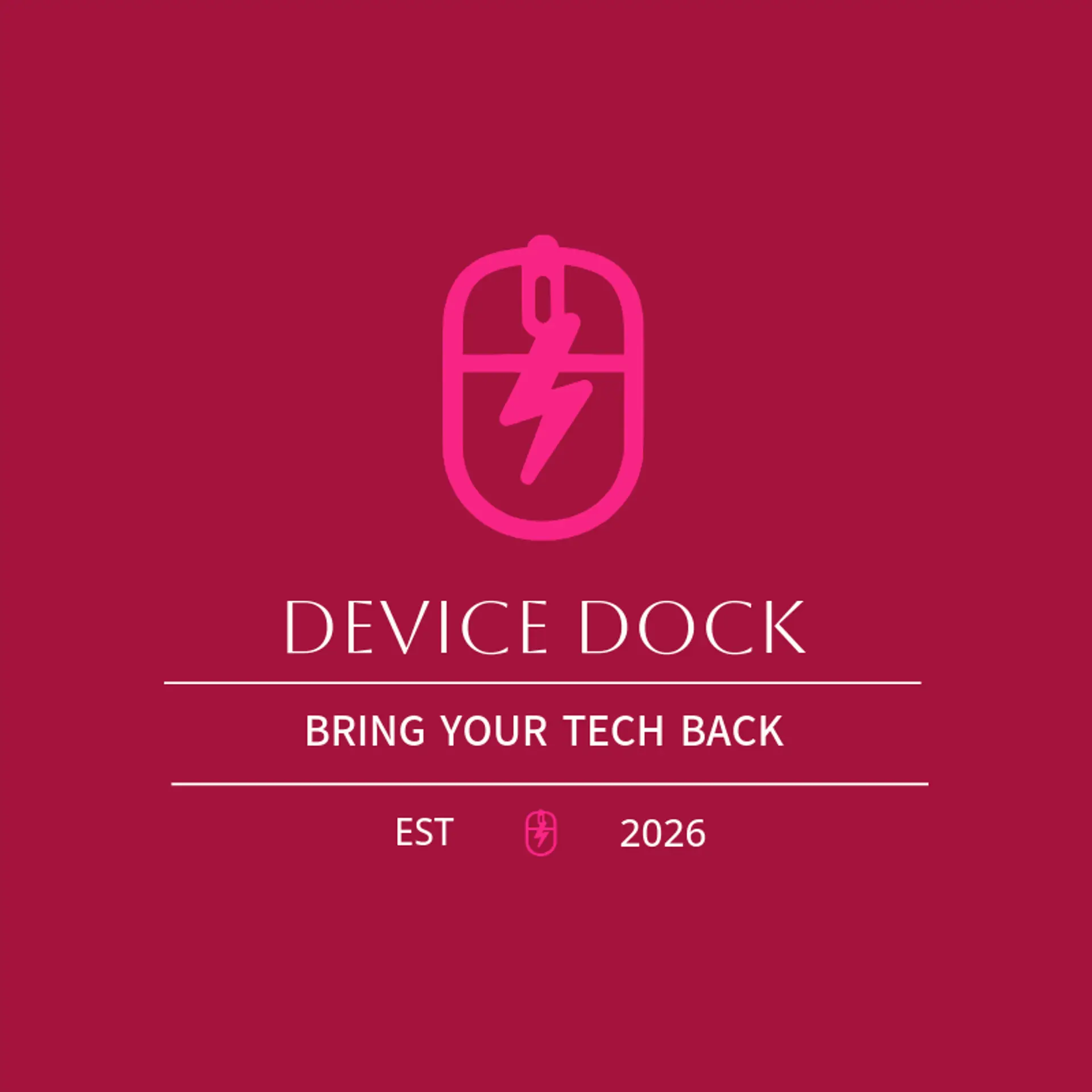 Device Dock logo for computer