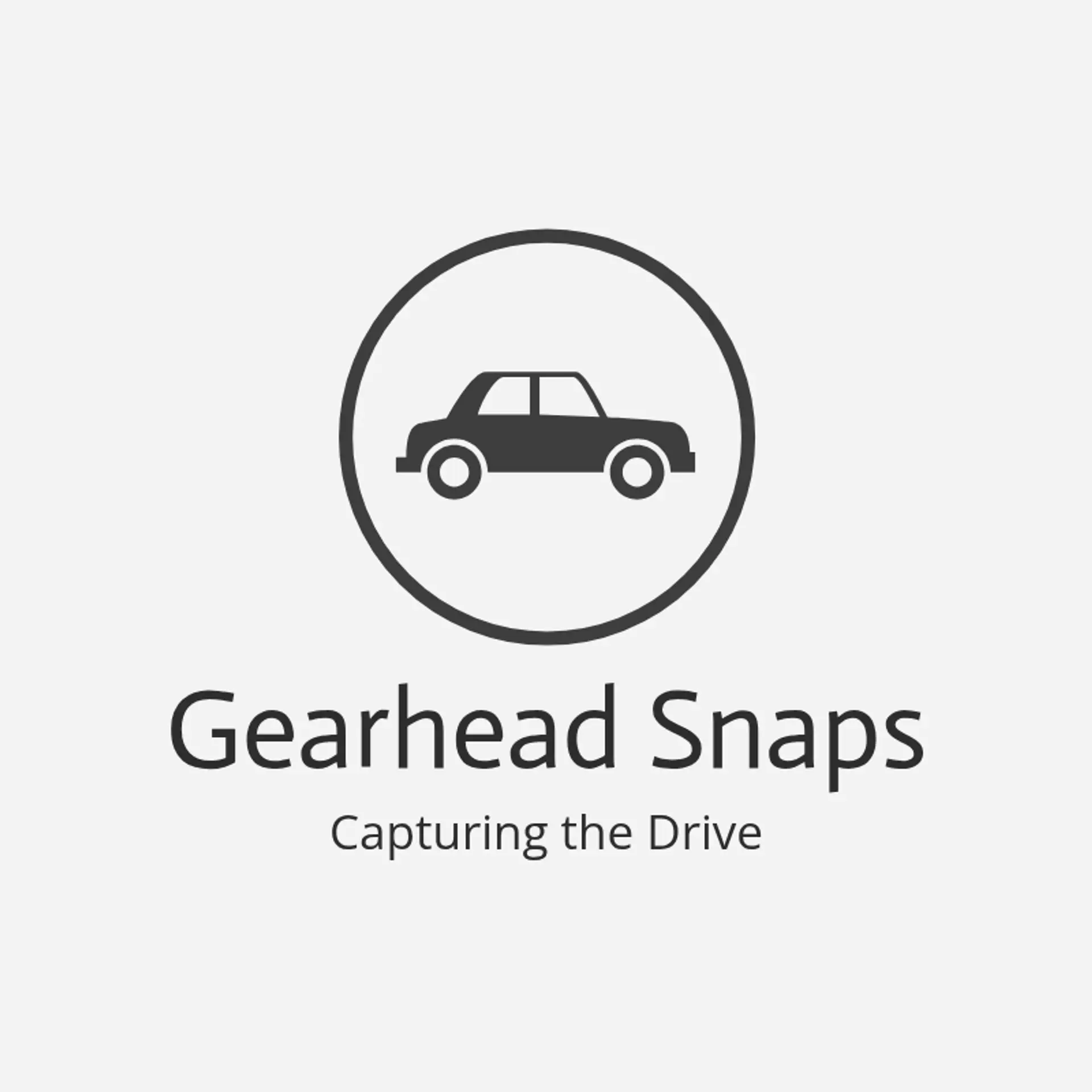 Gearhead Snaps logo for car photography