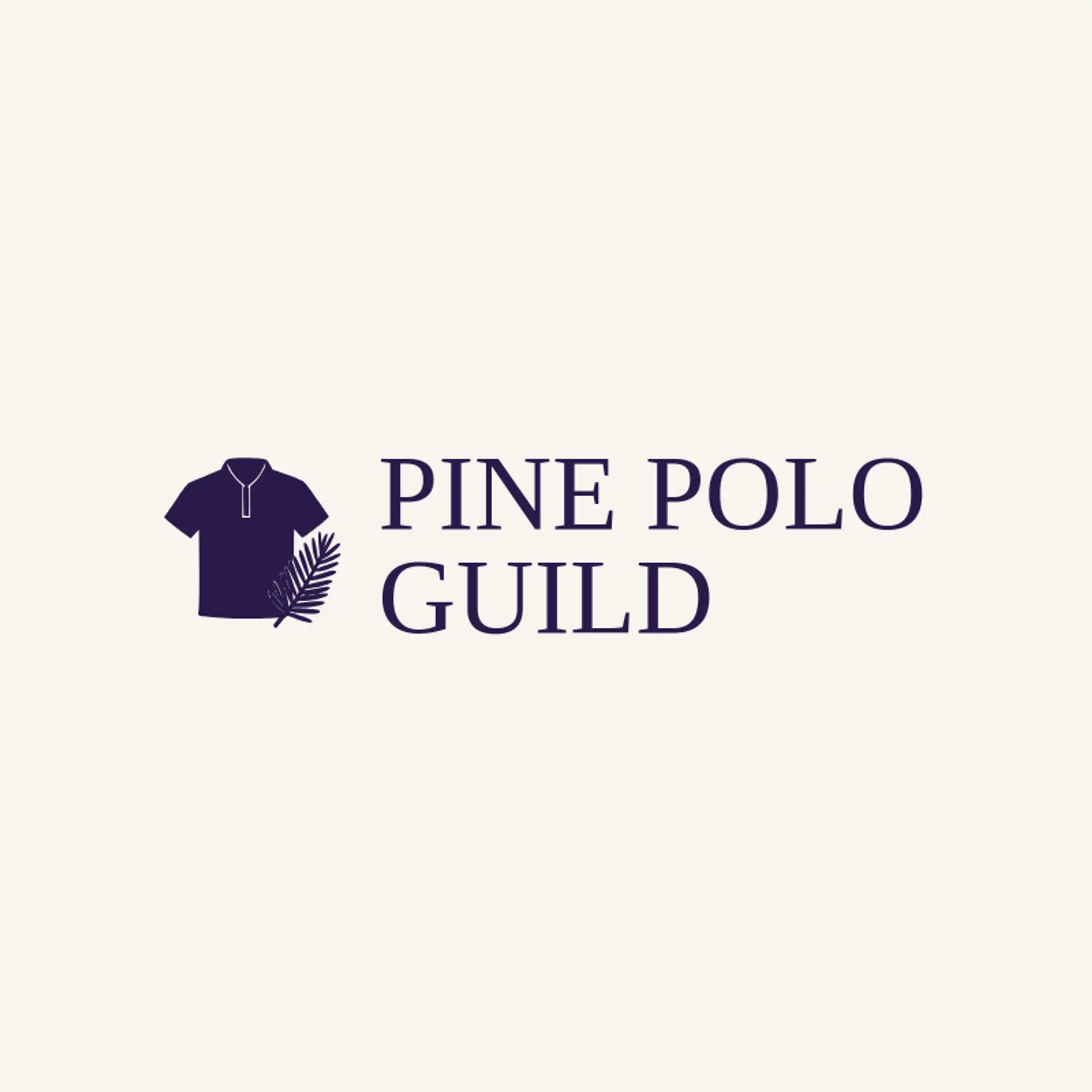 Pine Polo Guild logo for polo shirt