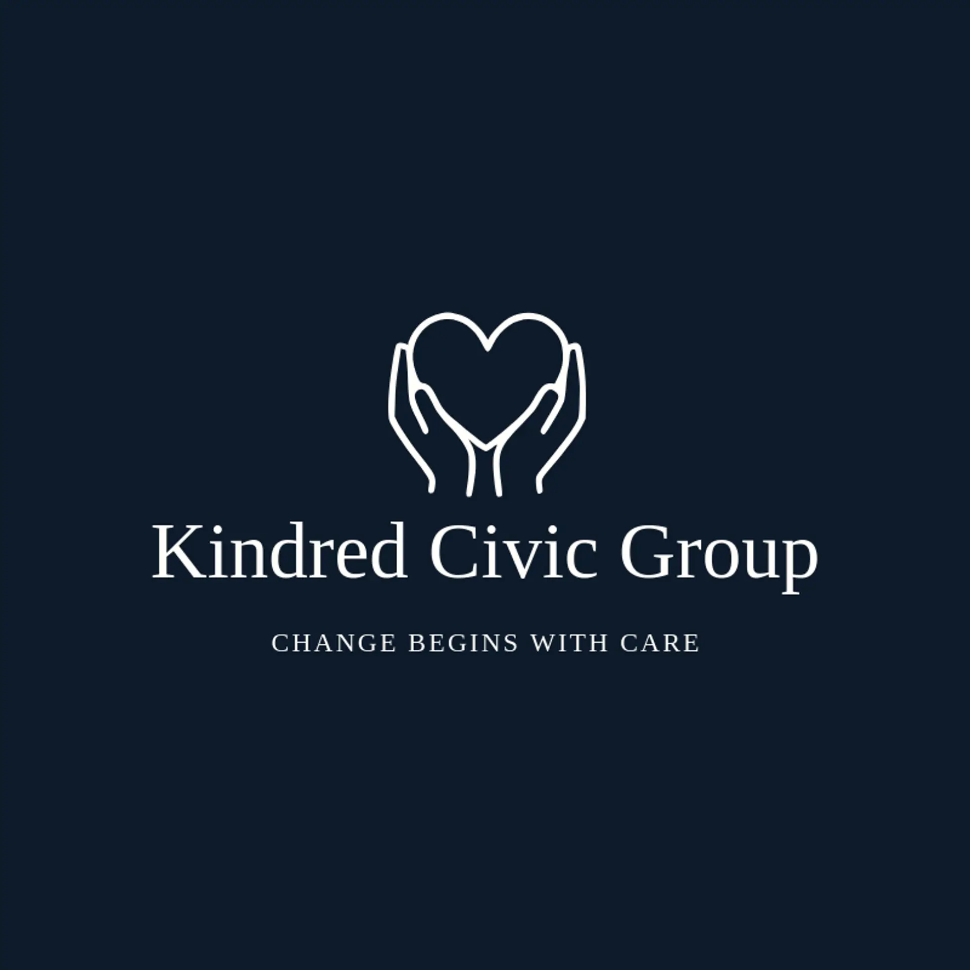 Kindred Civic Group logo for democracy