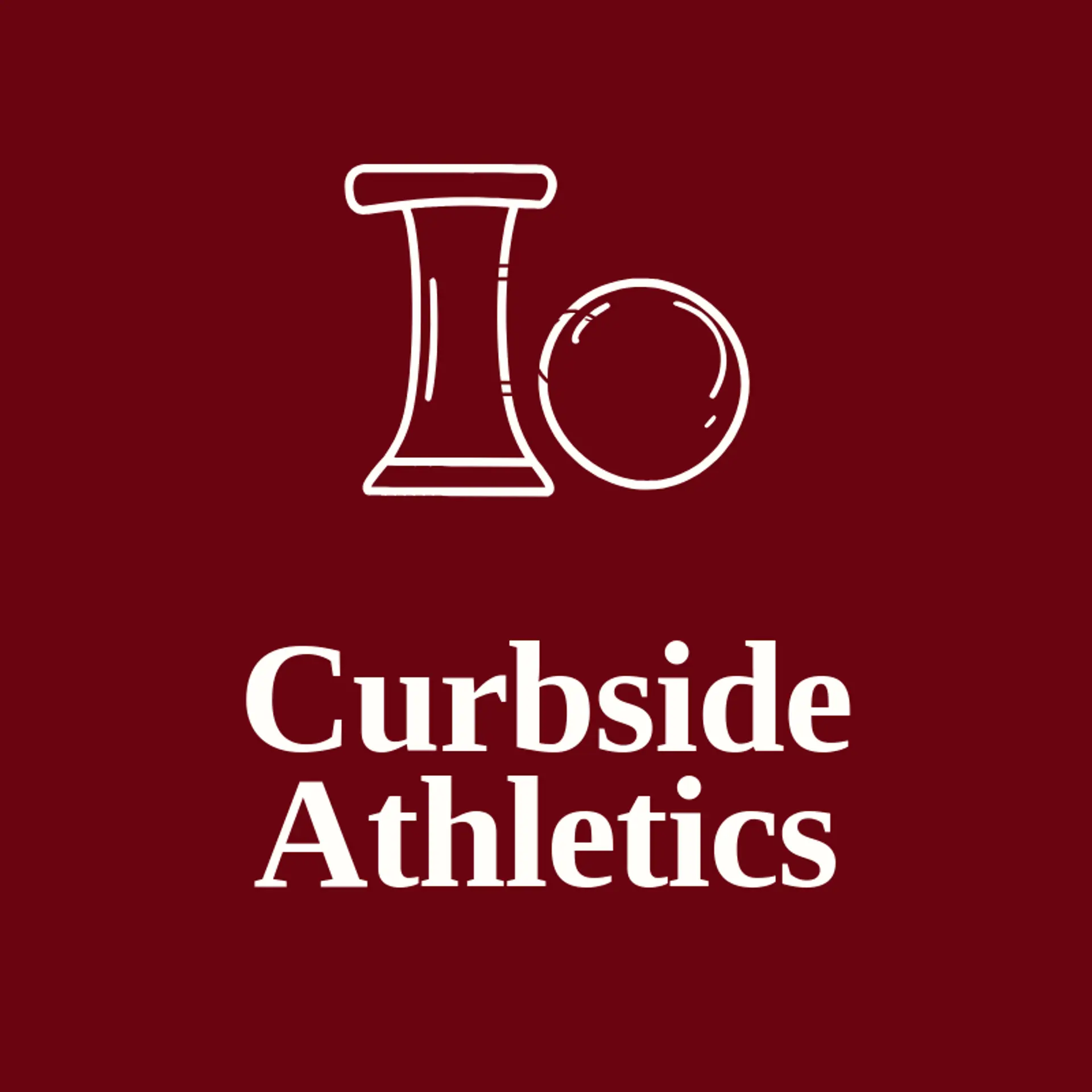 Curbside Athletics logo for street