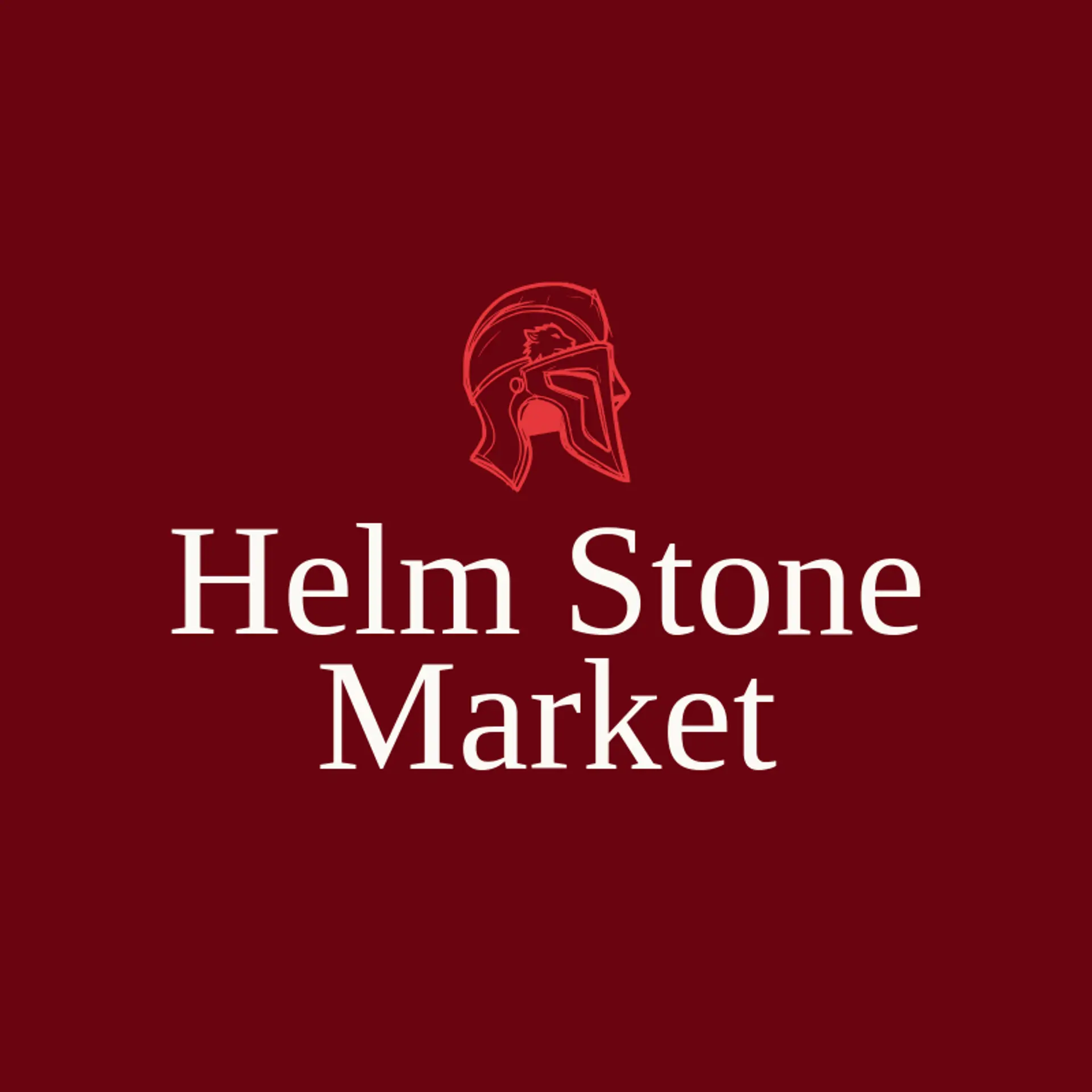 Helm Stone Market logo for gladiator