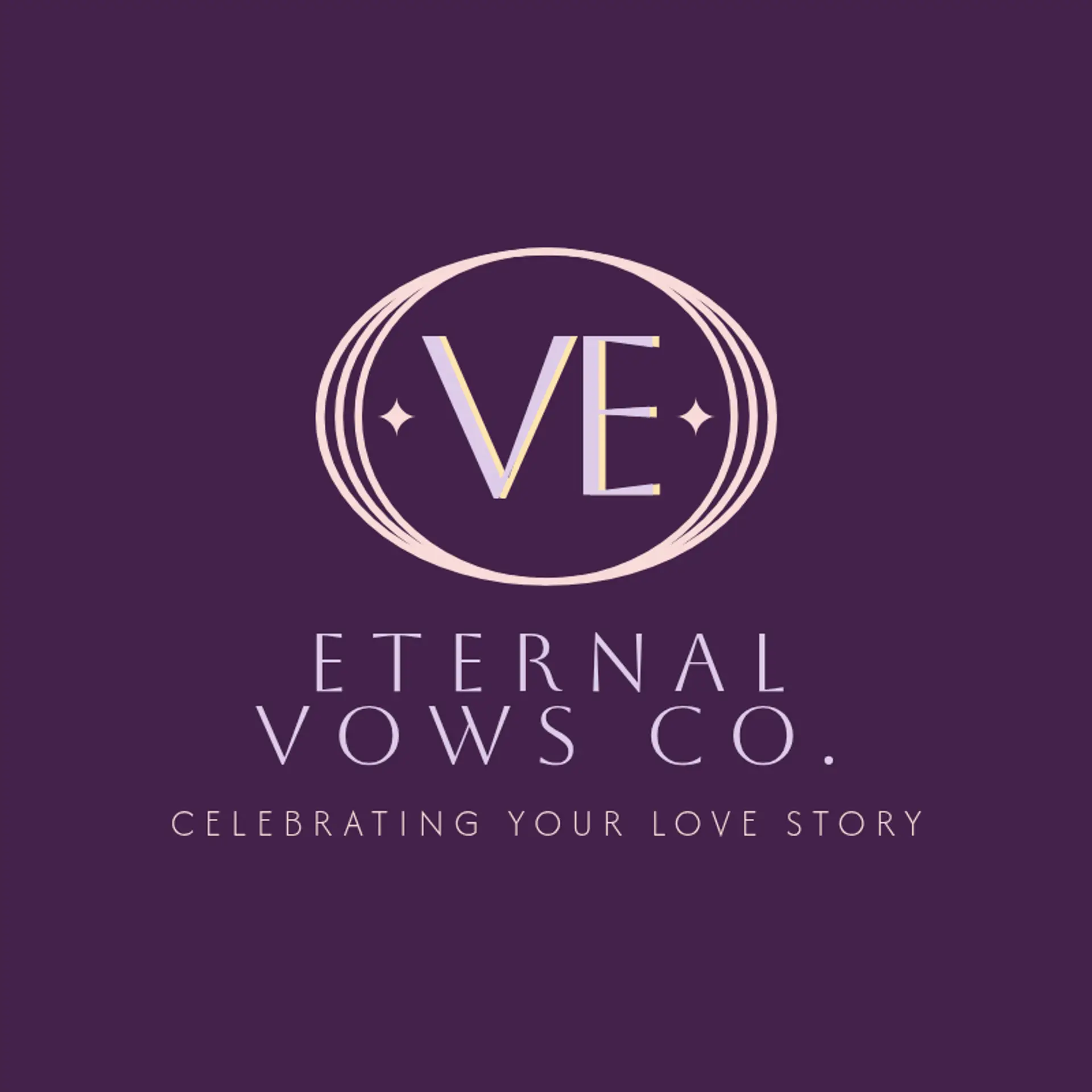 Eternal Vows Co. logo for wedding company