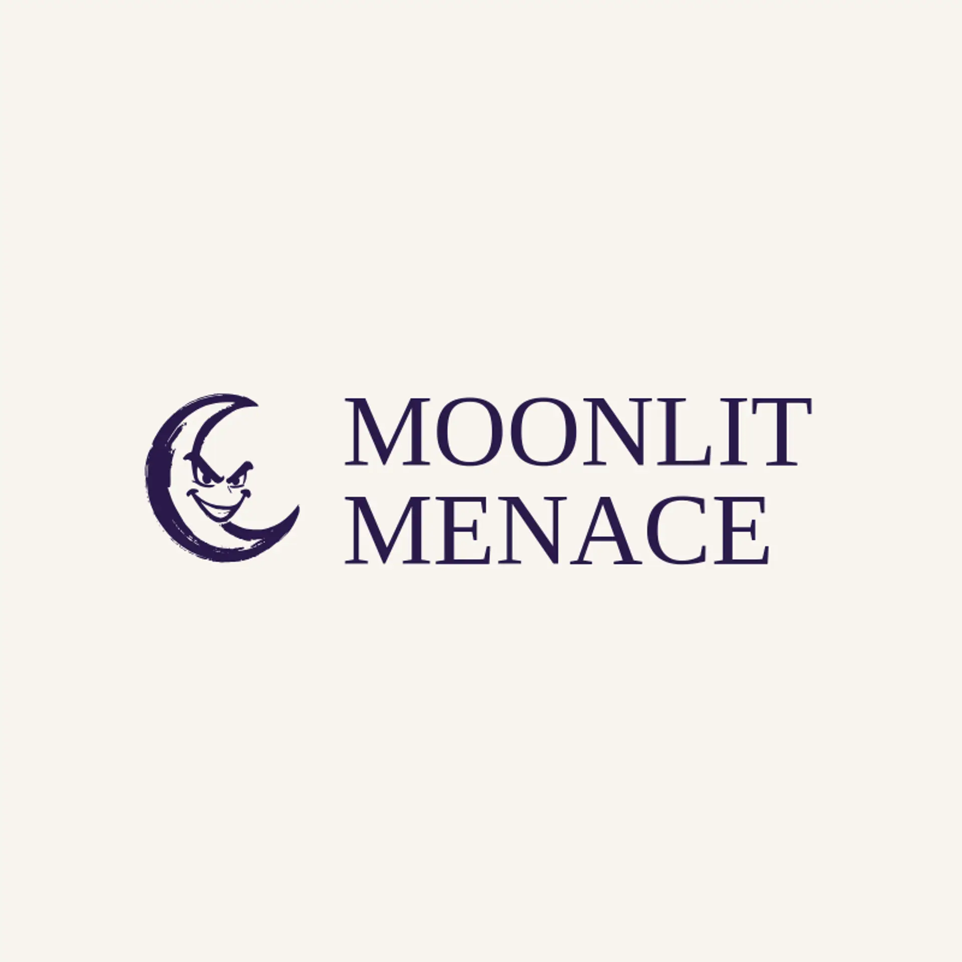 Moonlit Menace logo for evil