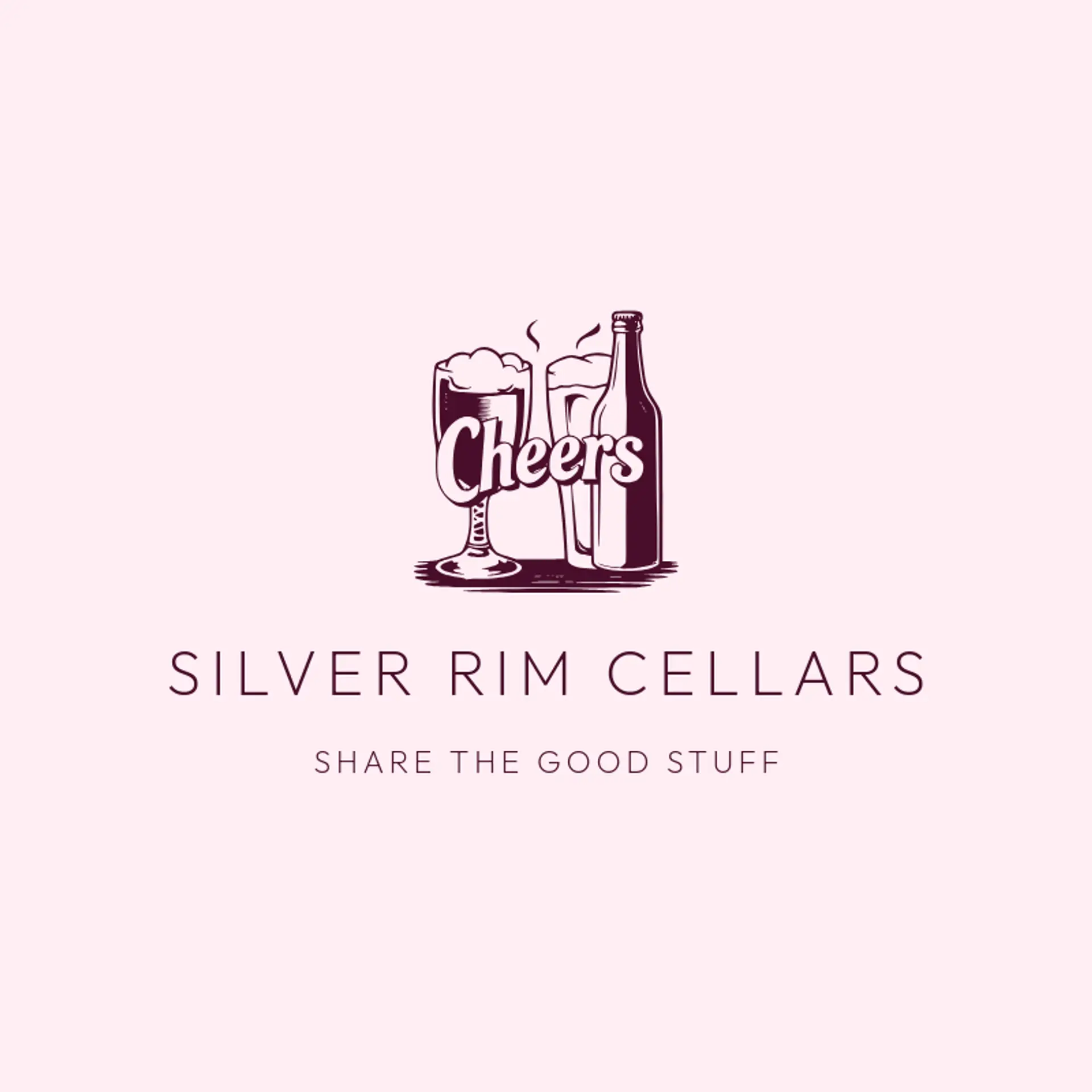 Silver Rim Cellars logo for cheers