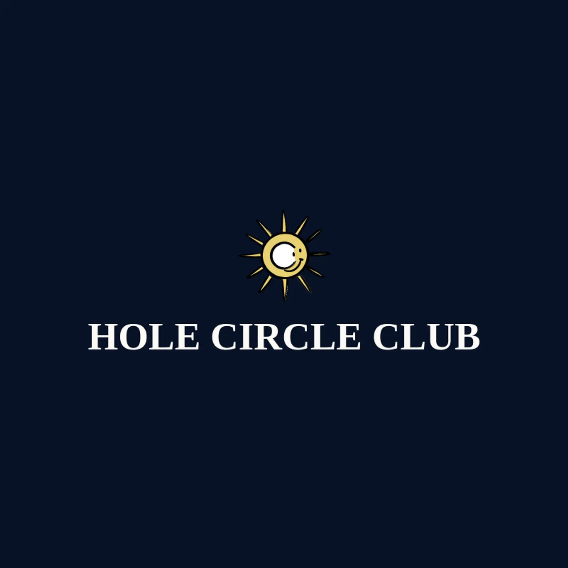 Hole Circle Club logo for hole