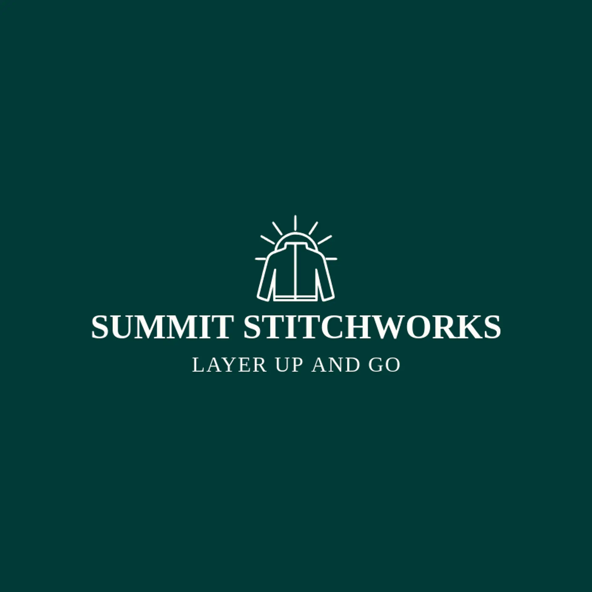 Summit Stitchworks logo for jacket