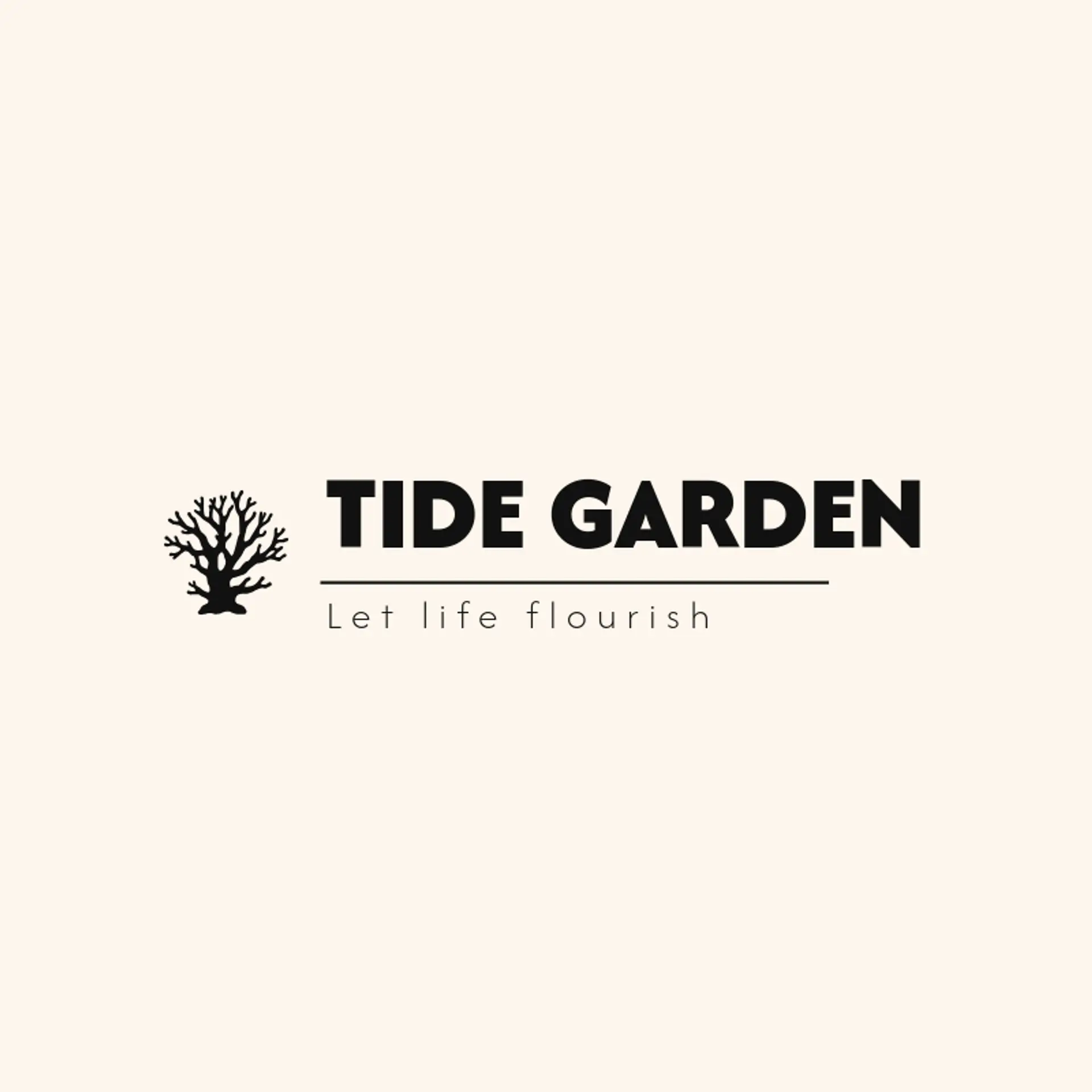 Tide Garden logo for reef