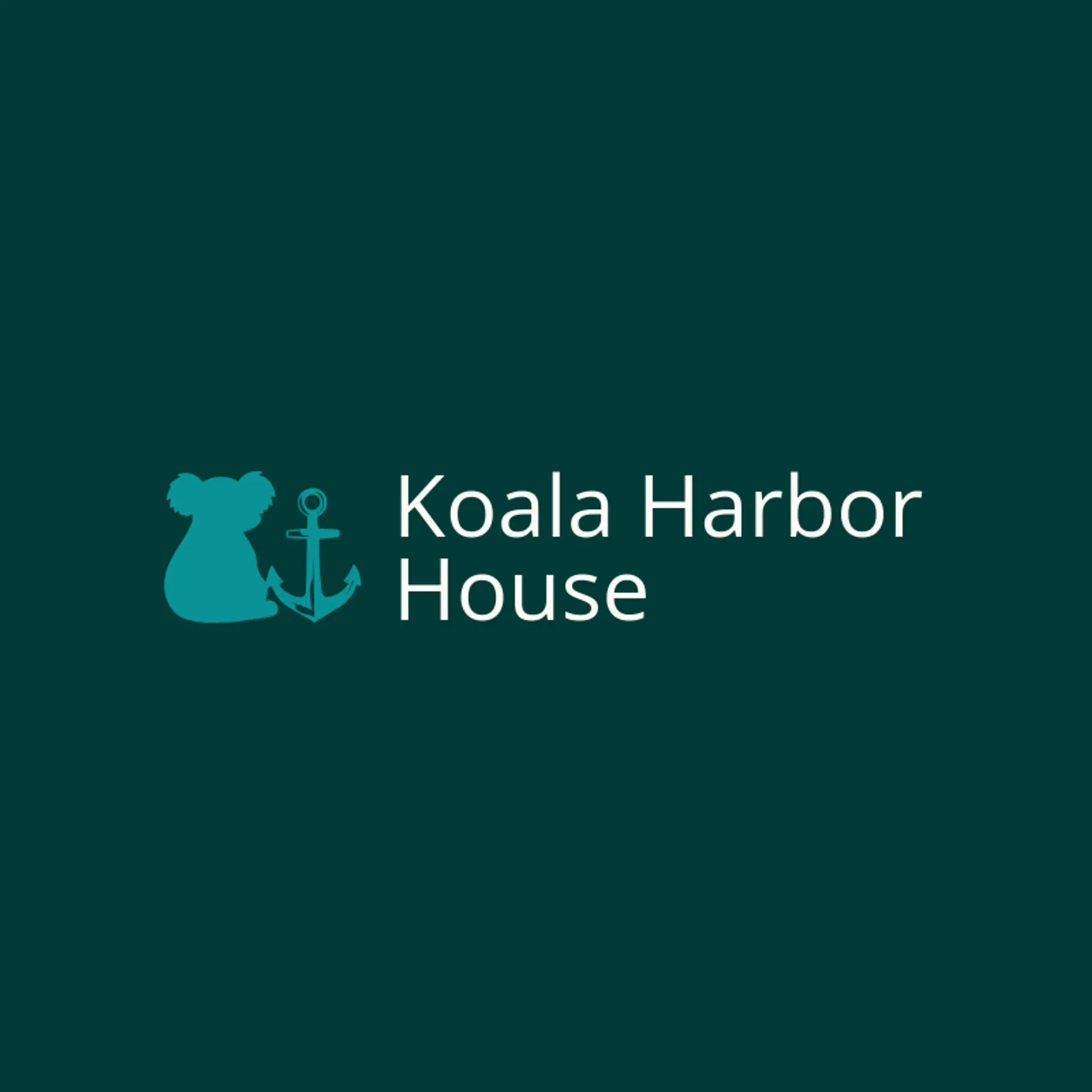 Koala Harbor House logo for koala