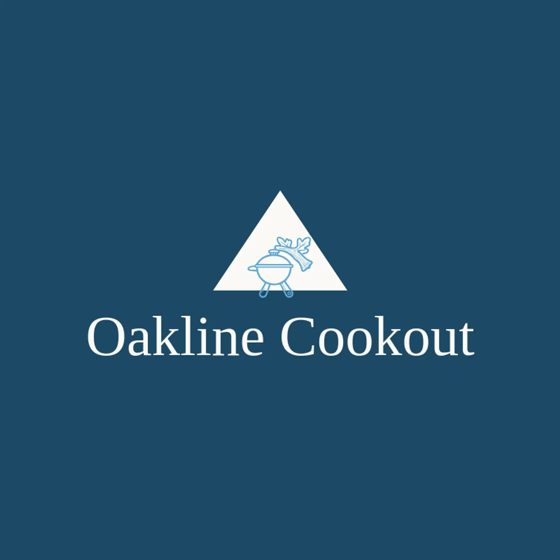 Oakline Cookout logo for grill