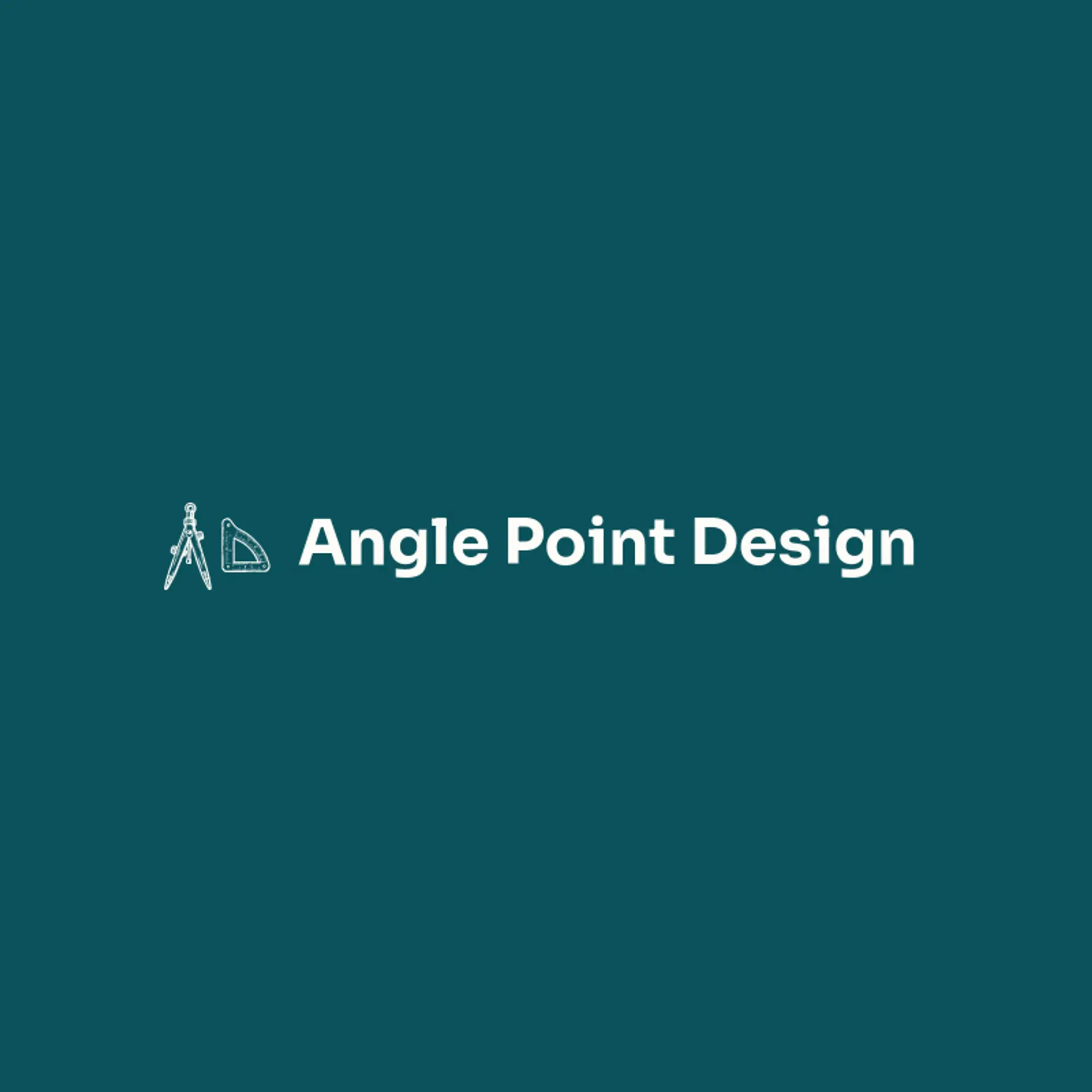 Angle Point Design logo for frame