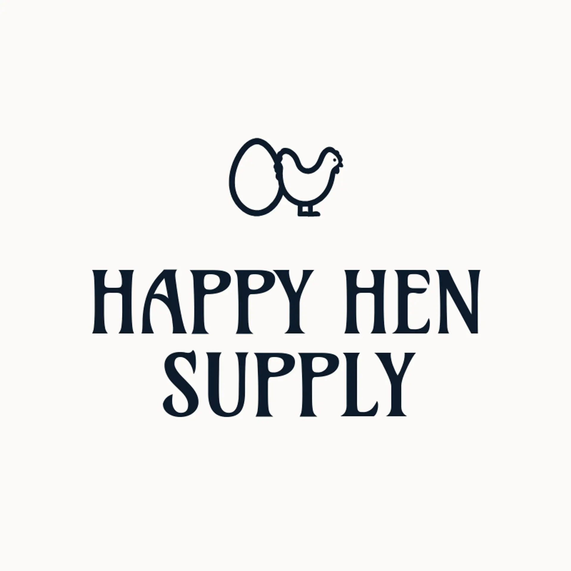 Happy Hen Supply logo for chicken