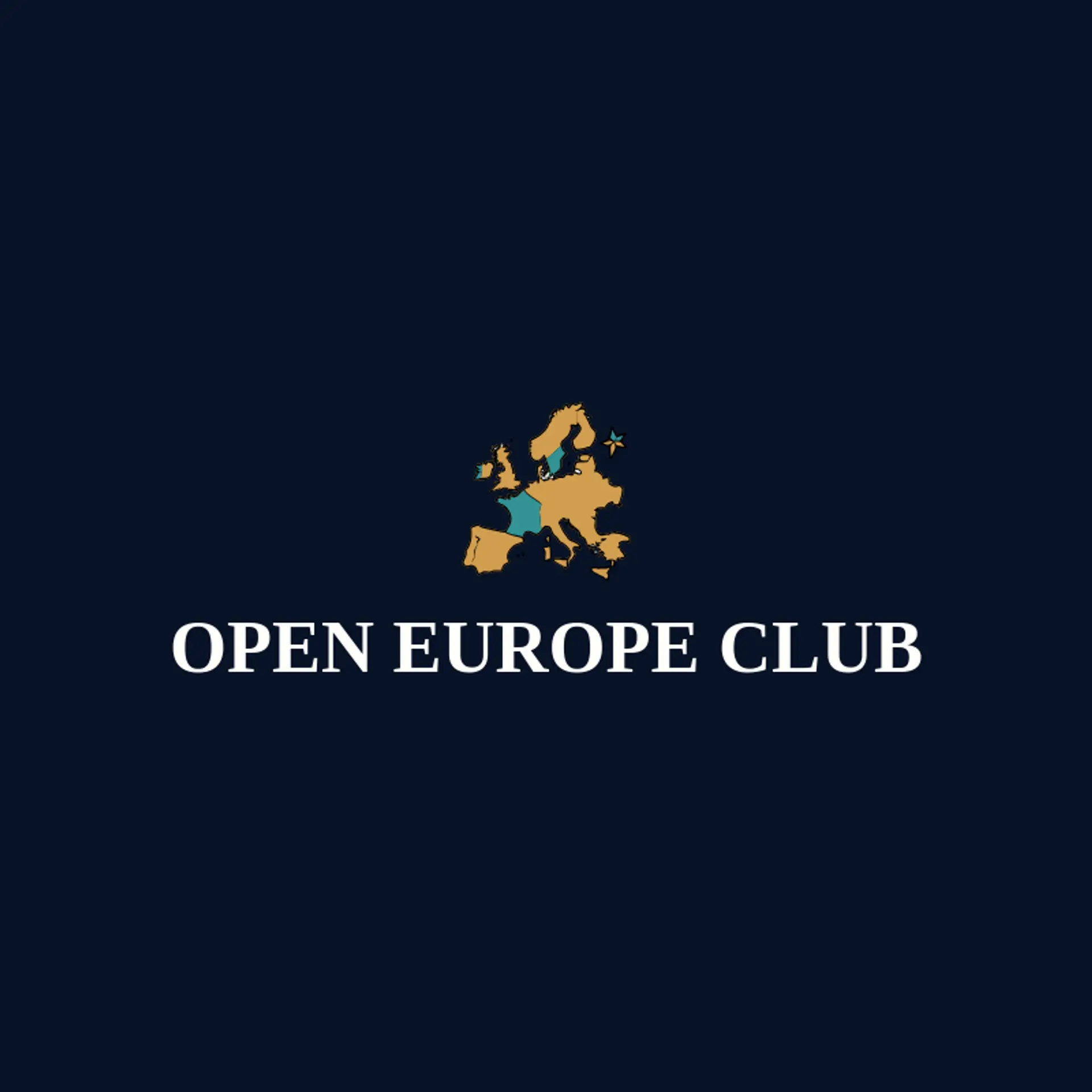 Open Europe Club logo for europe