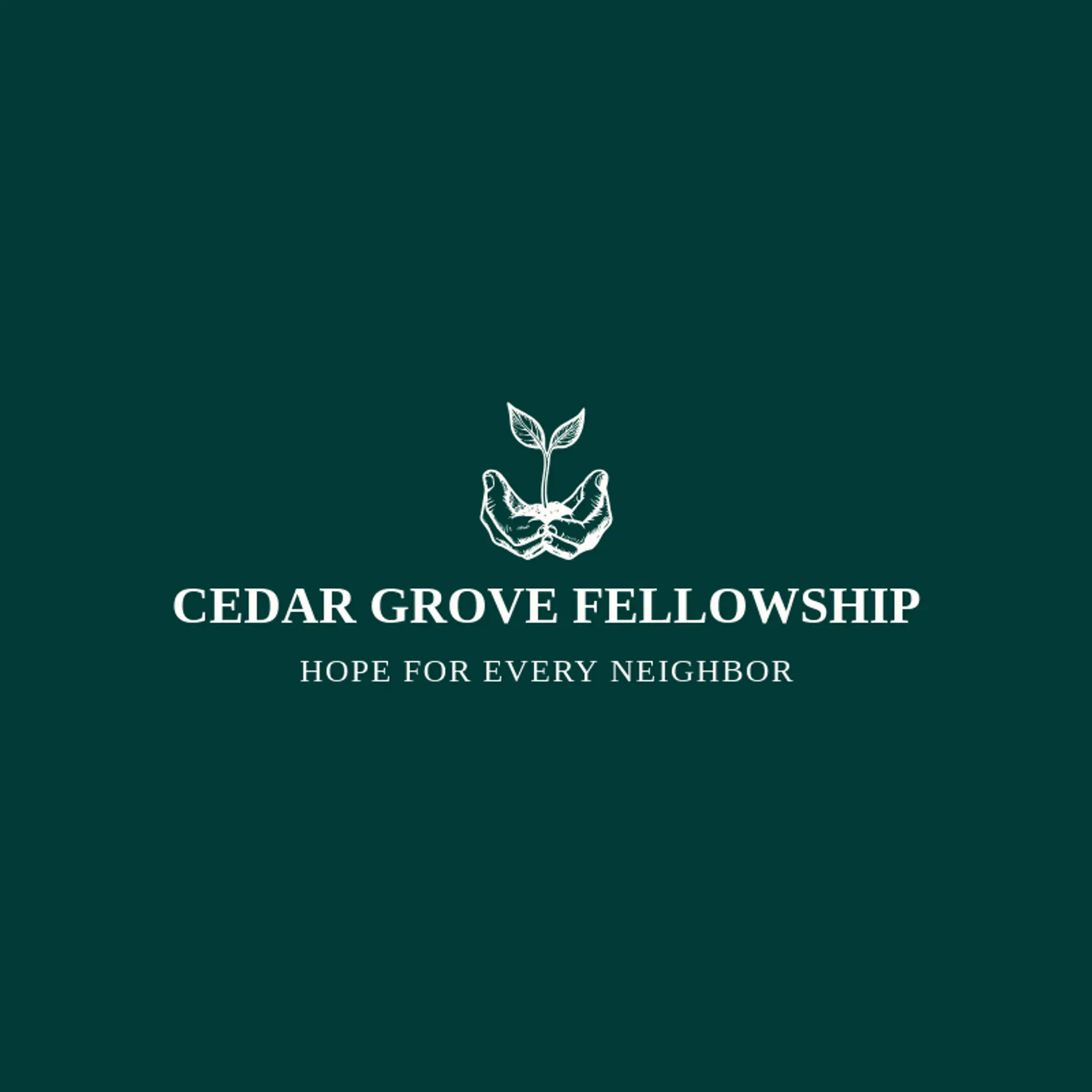 Cedar Grove Fellowship logo for ministry