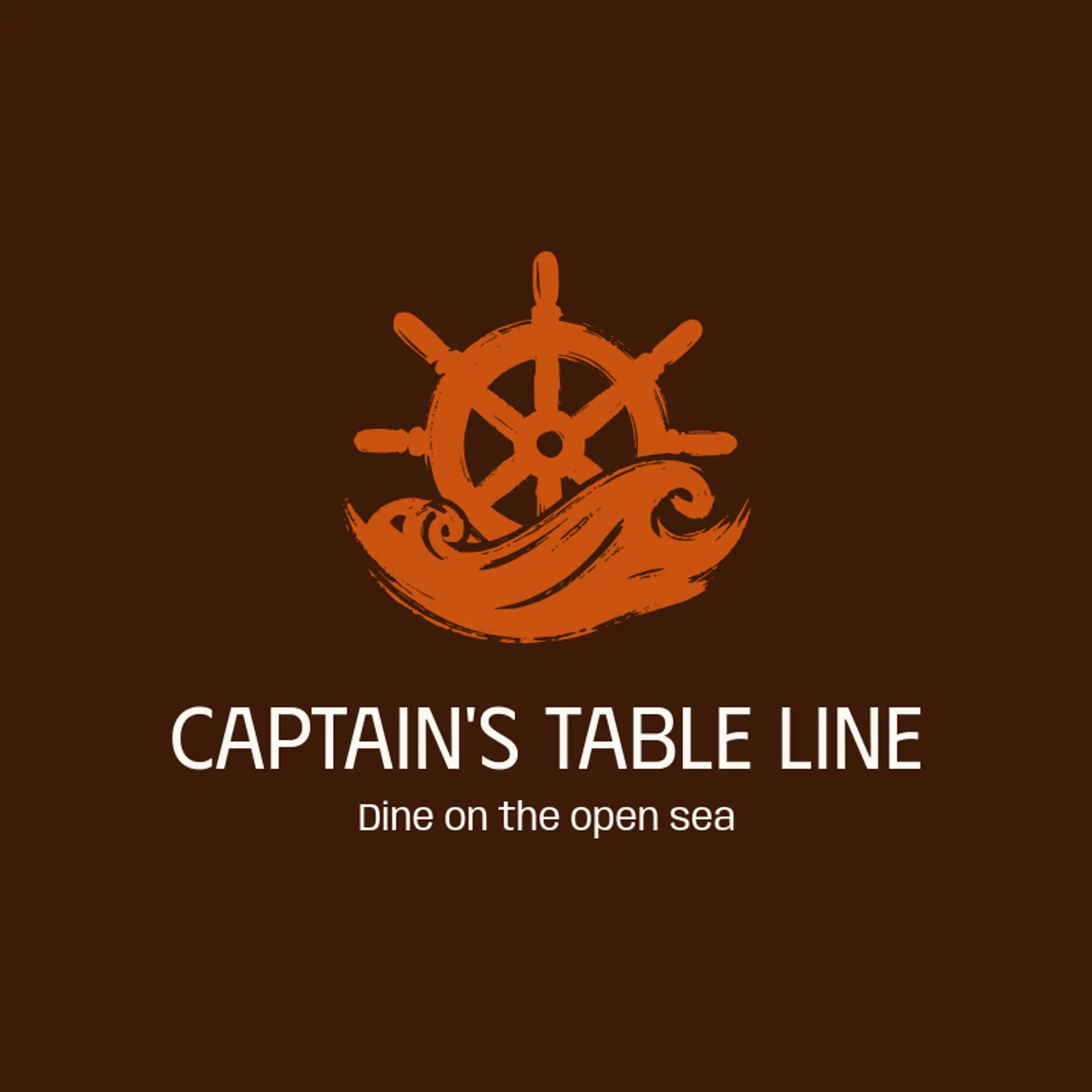 Captain's Table Line logo for cruise