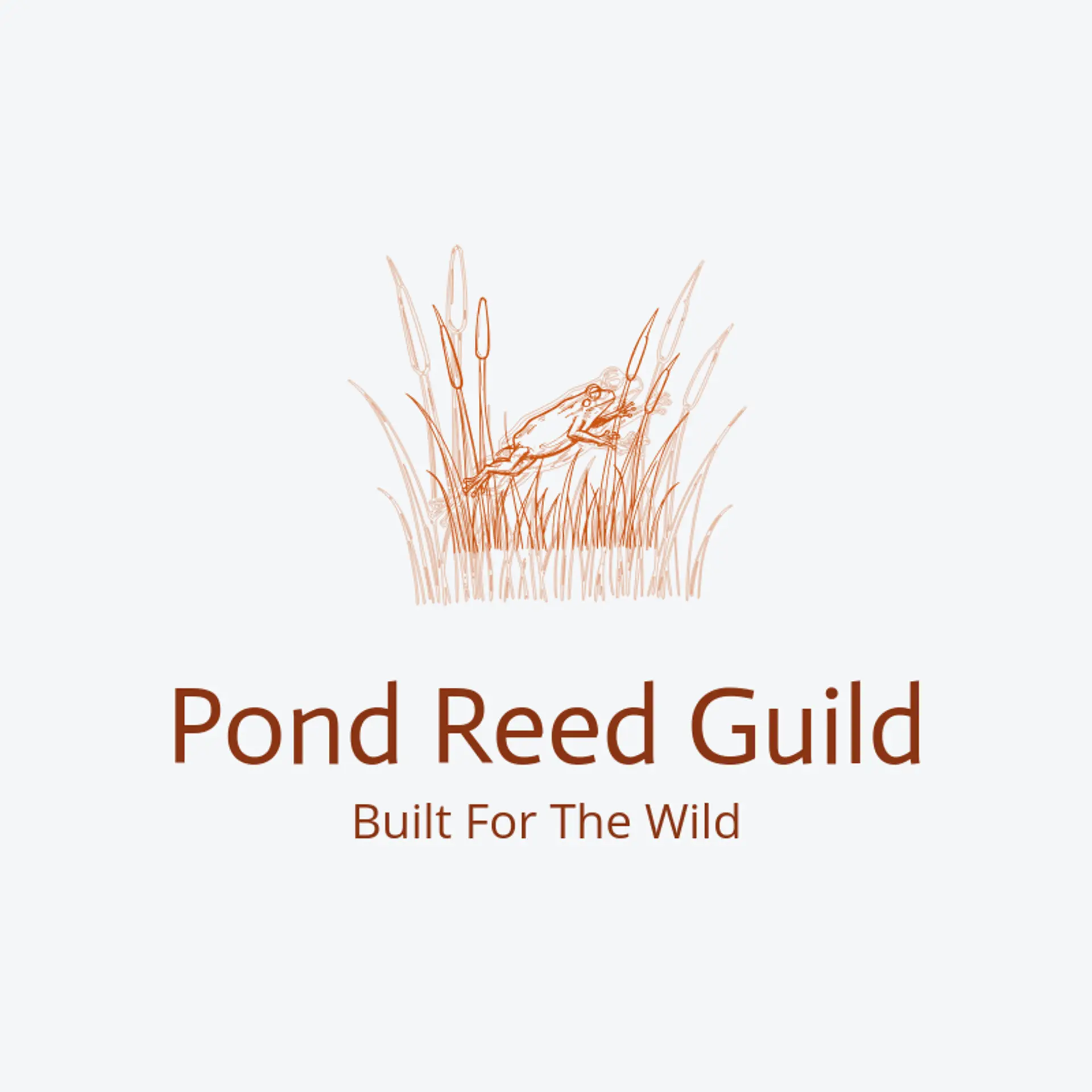 Pond Reed Guild logo for frog
