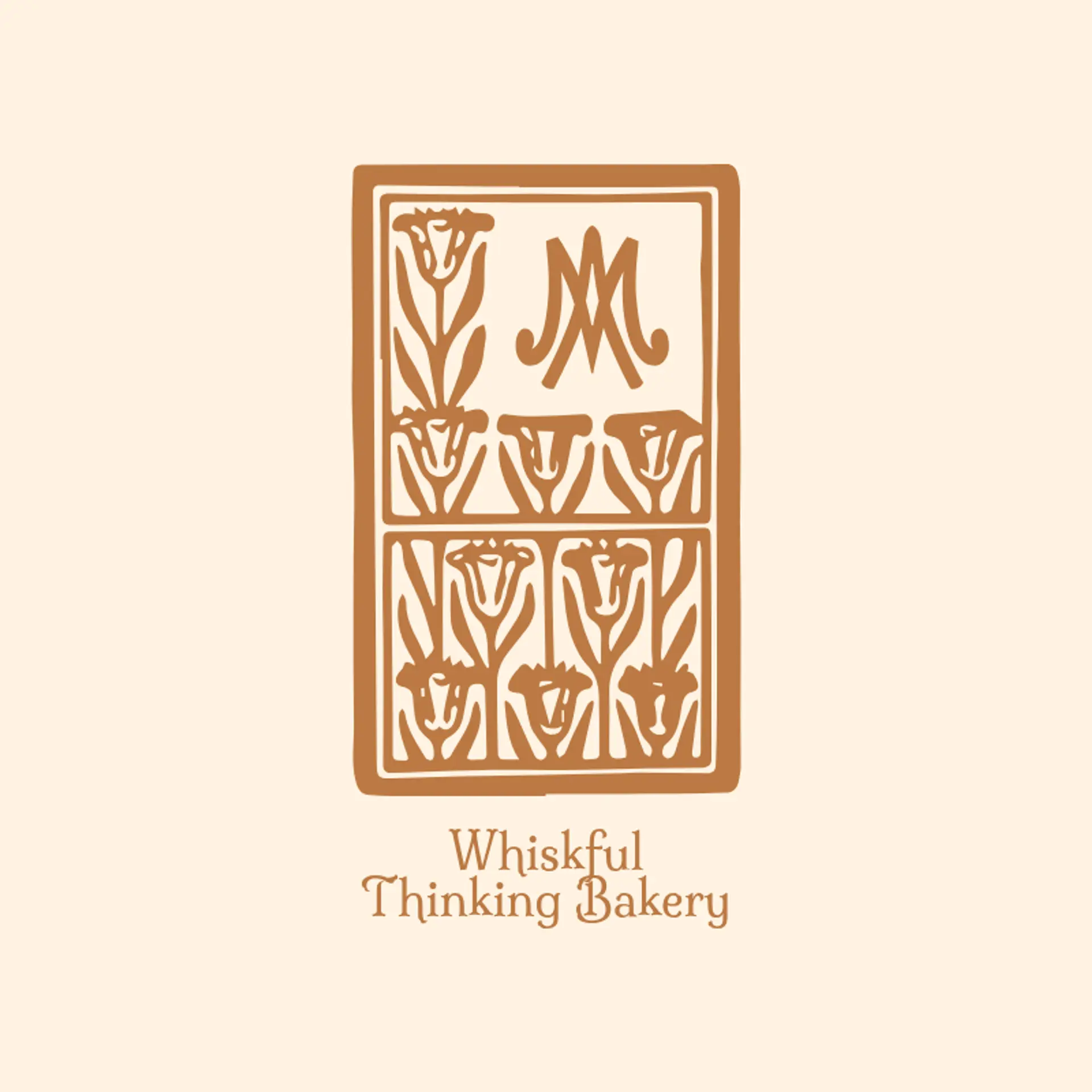 Whiskful Thinking Bakery logo for home bakery