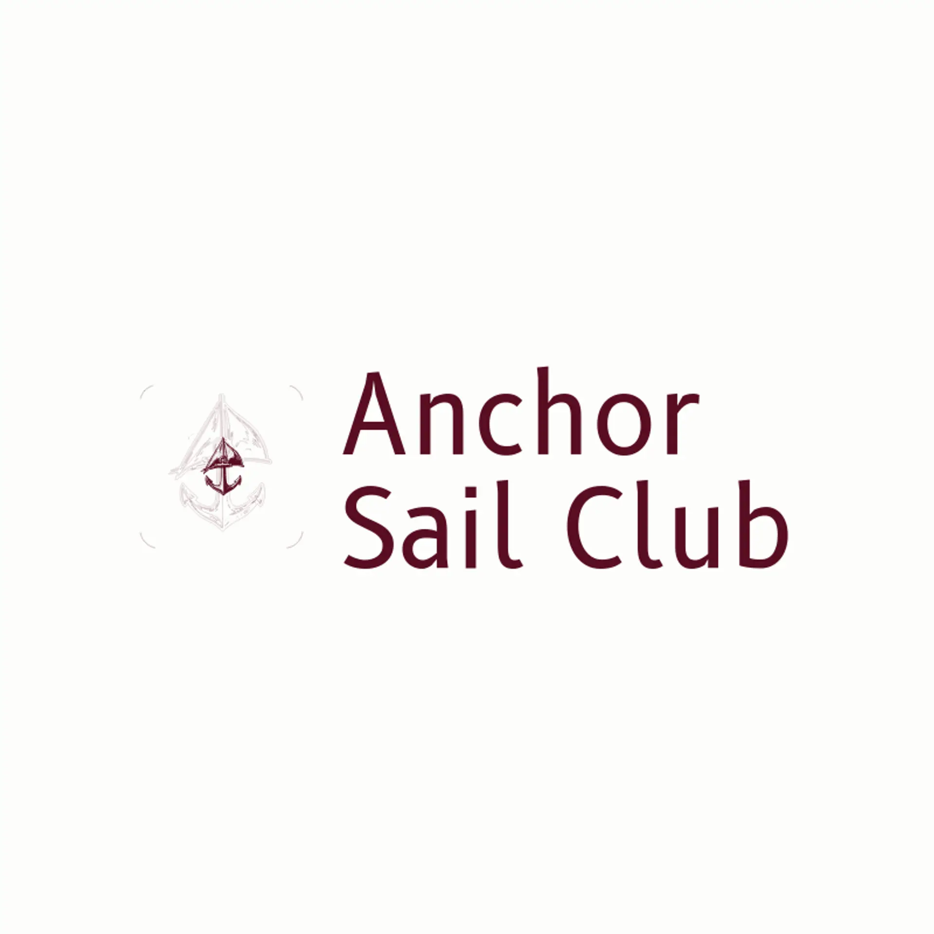 Anchor Sail Club logo for anchor