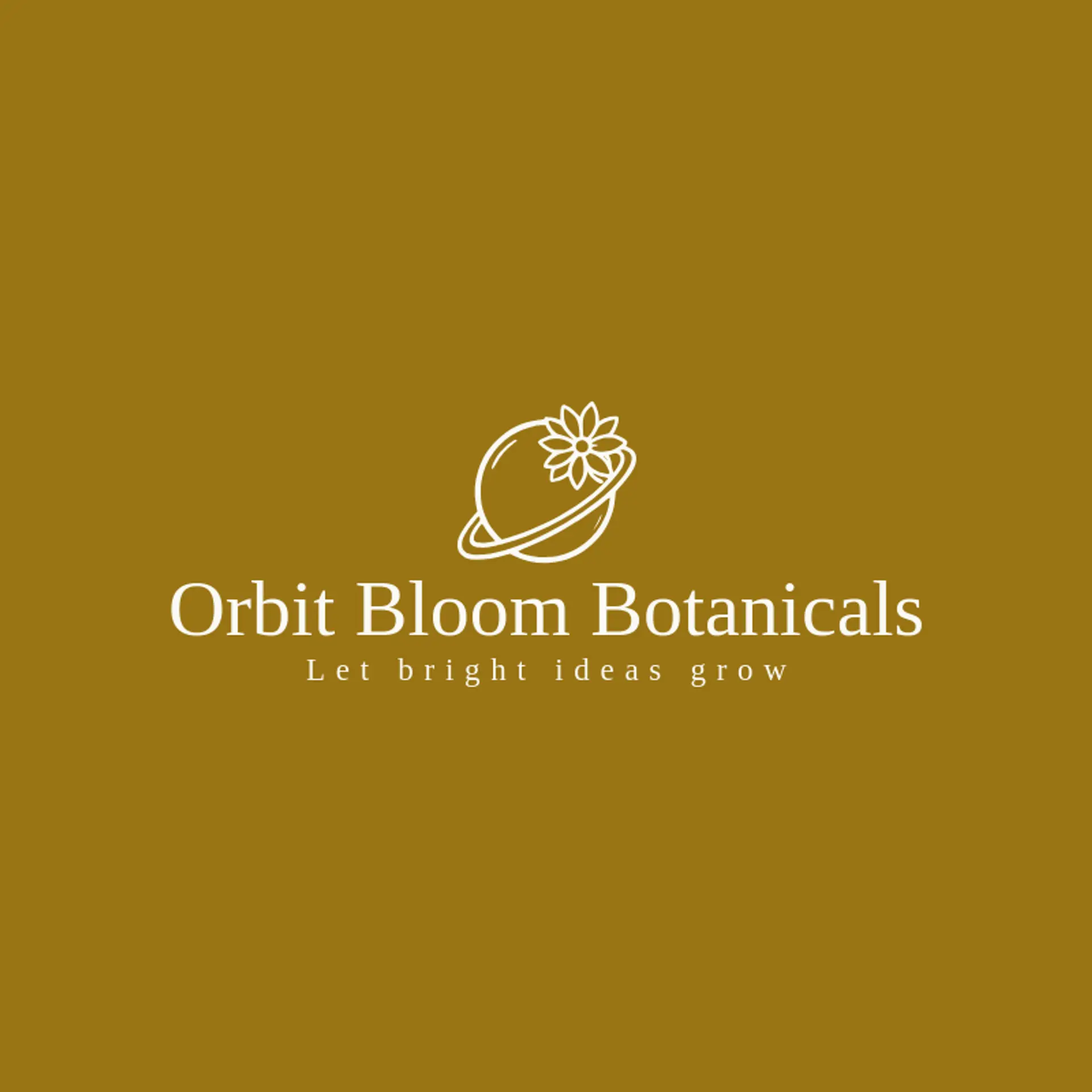 Orbit Bloom Botanicals logo for universe