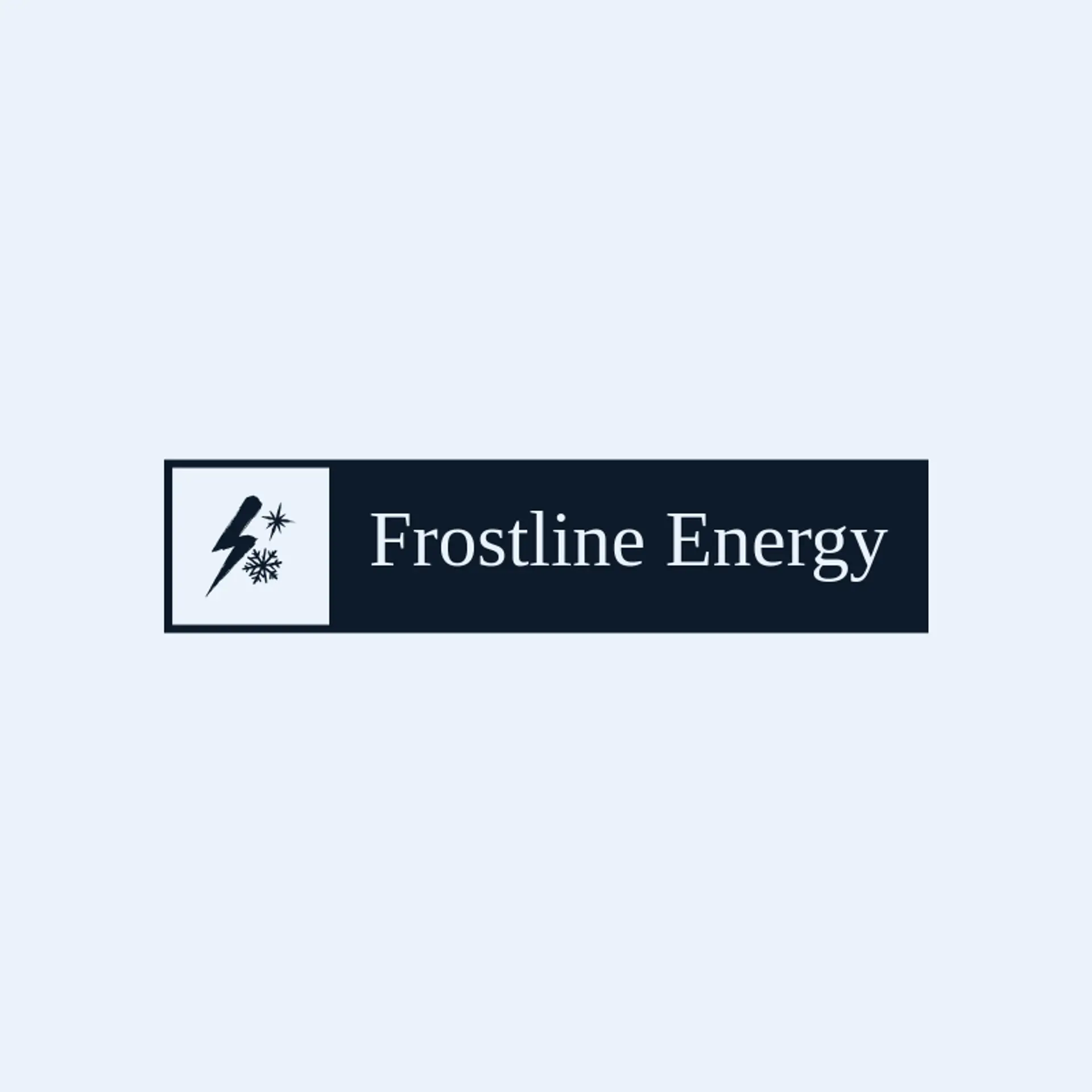 Frostline Energy logo for electricity