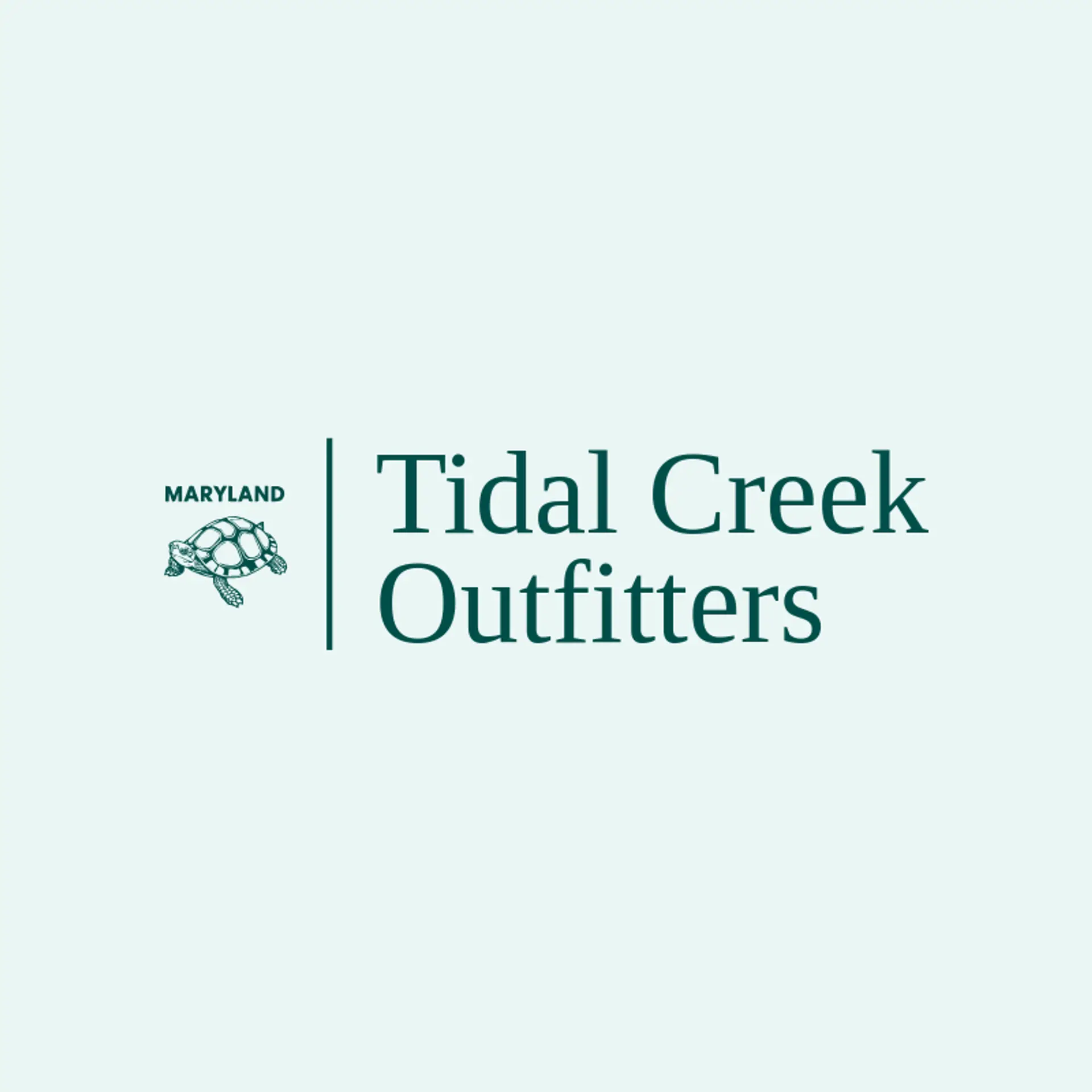 Tidal Creek Outfitters logo for maryland