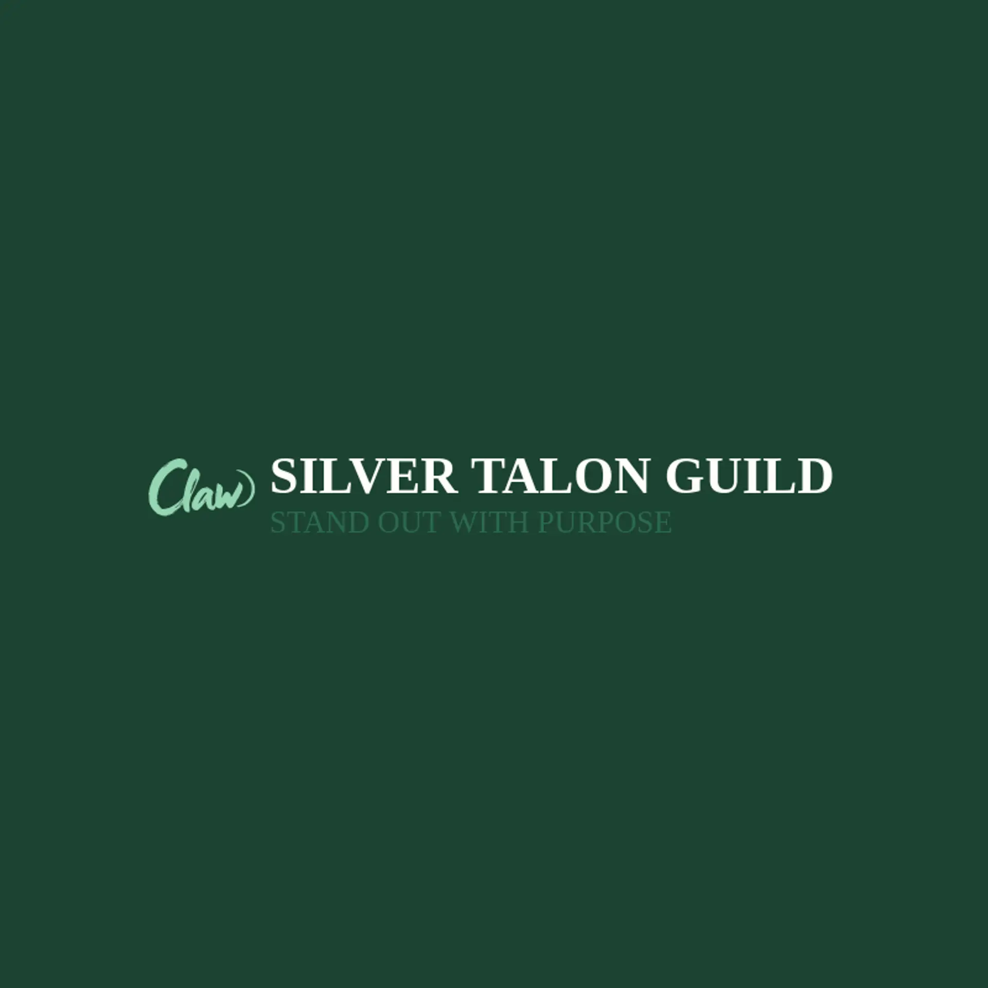 Silver Talon Guild logo for claw