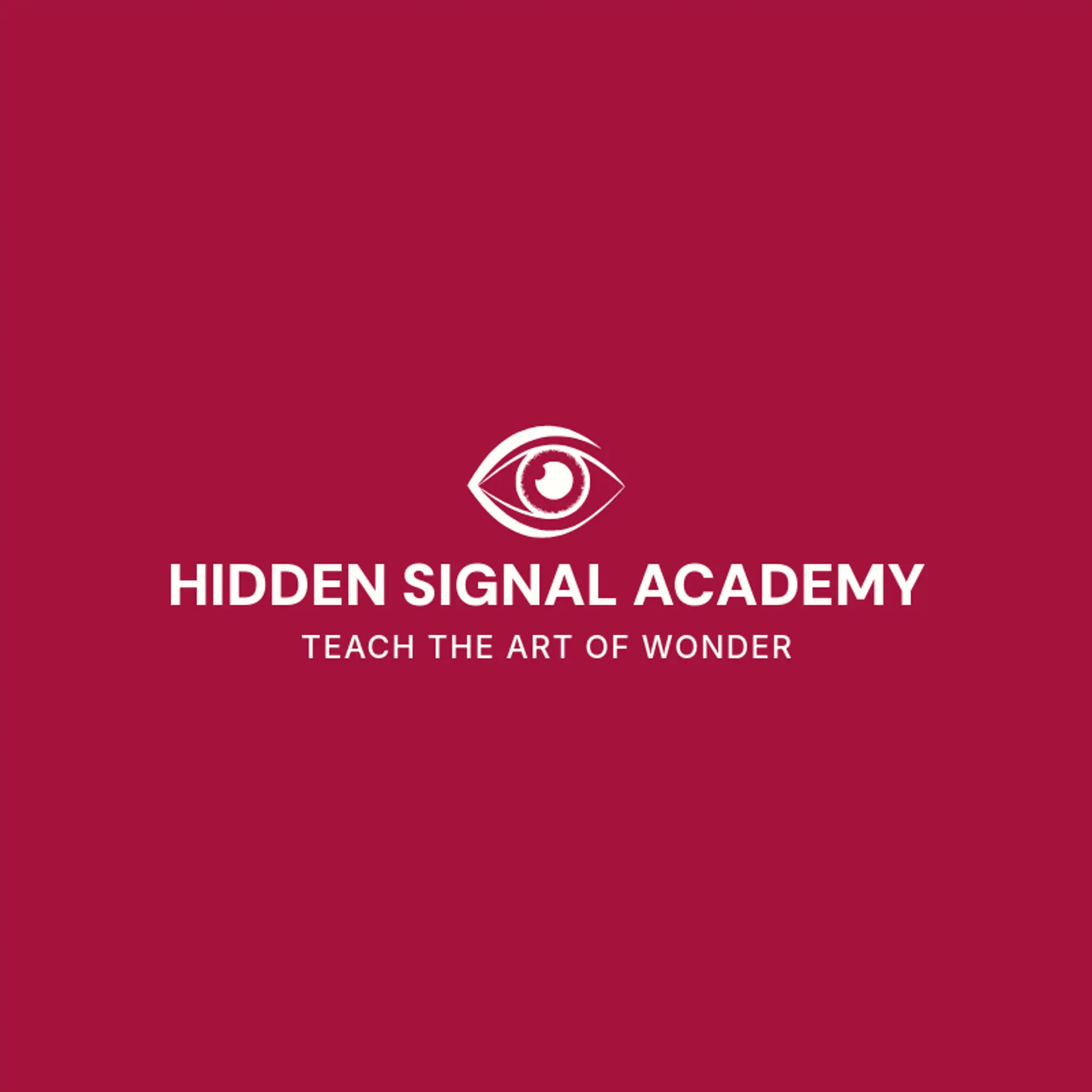 Hidden Signal Academy logo for illuminati