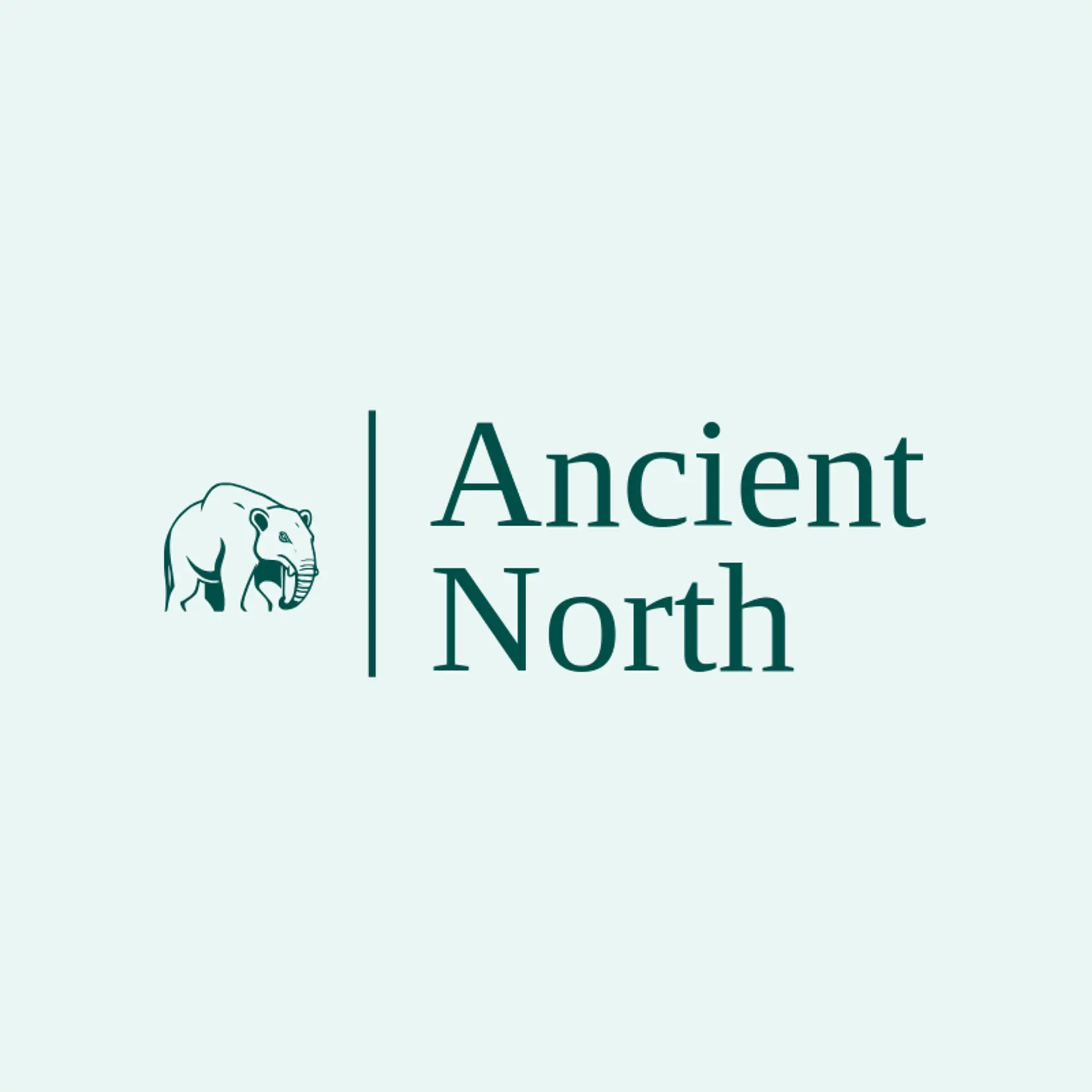 Ancient North logo for mammoth