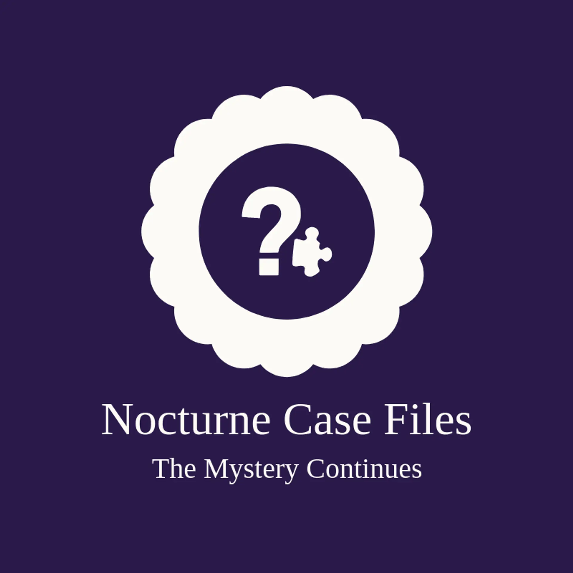 Nocturne Case Files logo for mystery