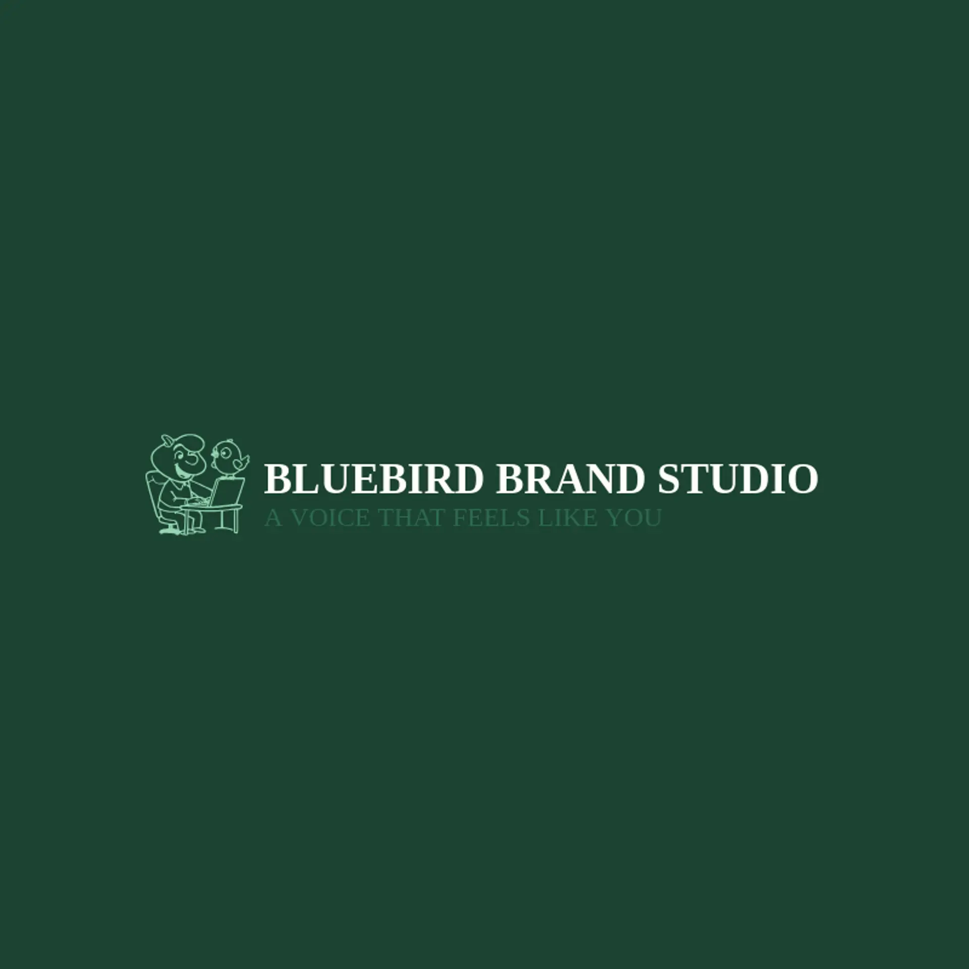 Bluebird Brand Studio logo for freelancer