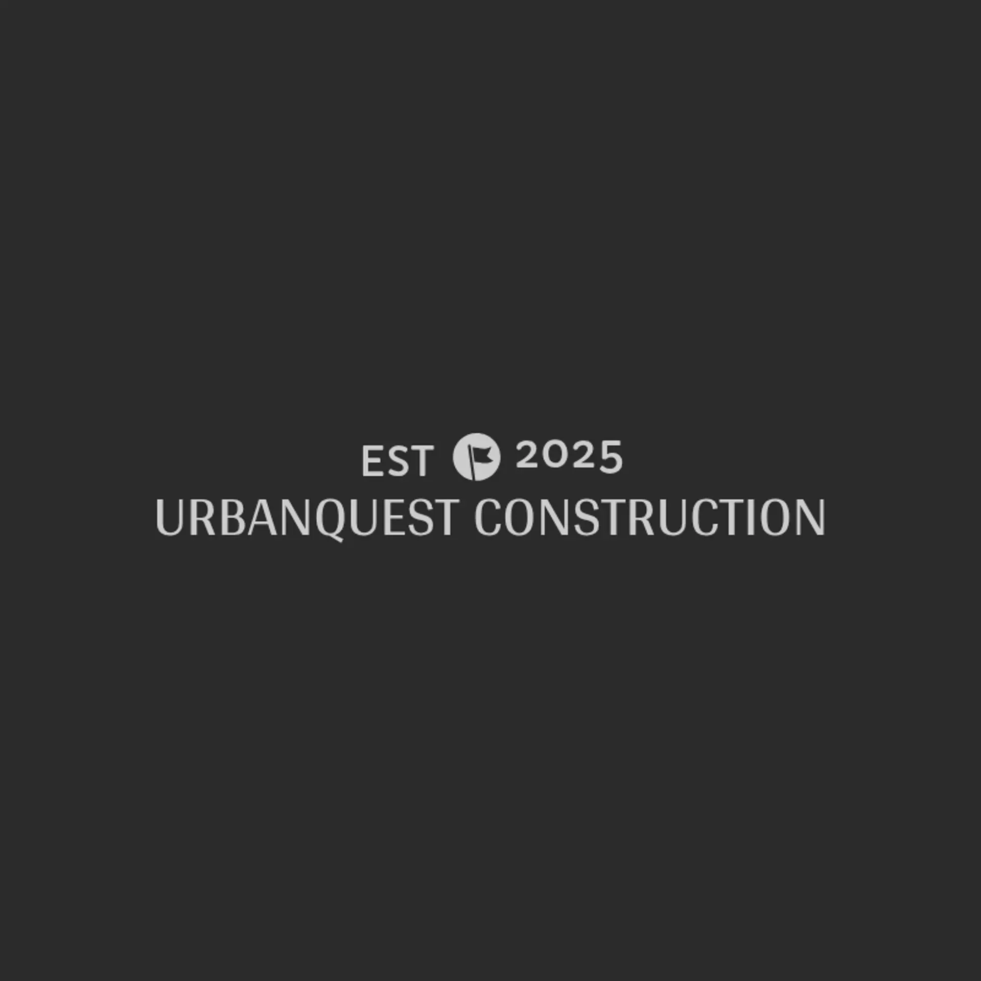UrbanQuest Construction logo for construction business