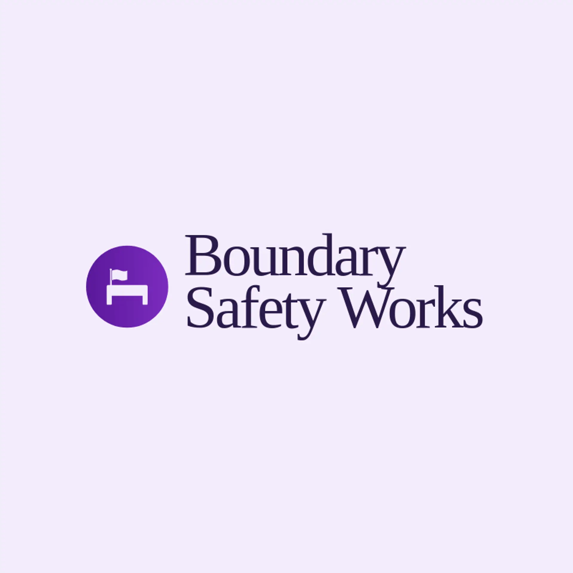 Boundary Safety Works logo for safety