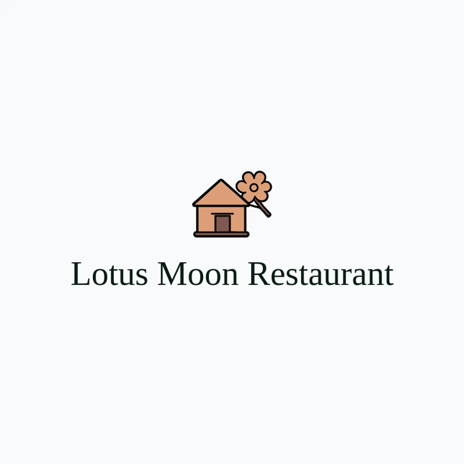 Lotus Moon Restaurant logo for chinese restaurant